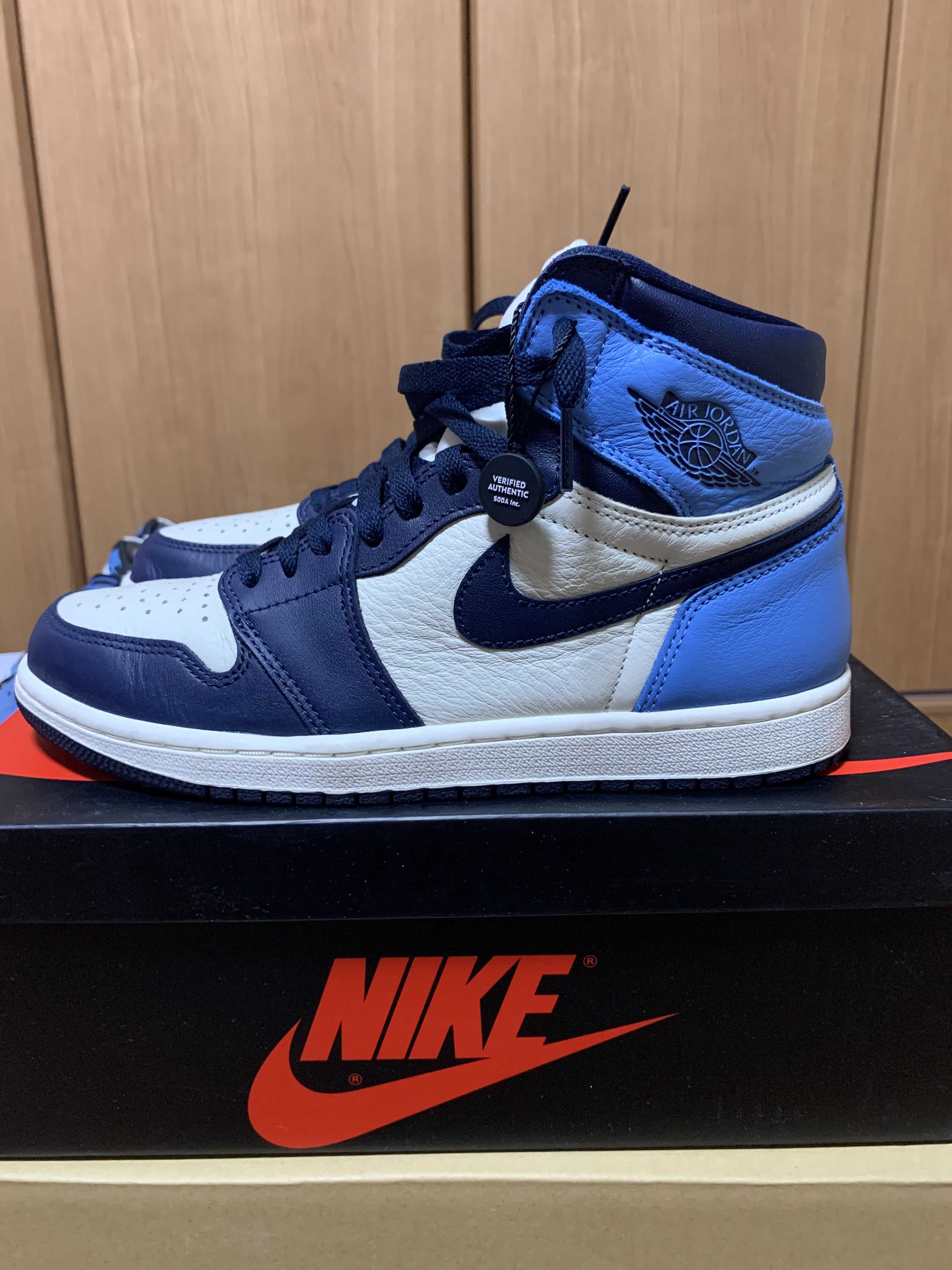 Nike Air Jordan 1 Retro High OG "Obsidian/University Blue"