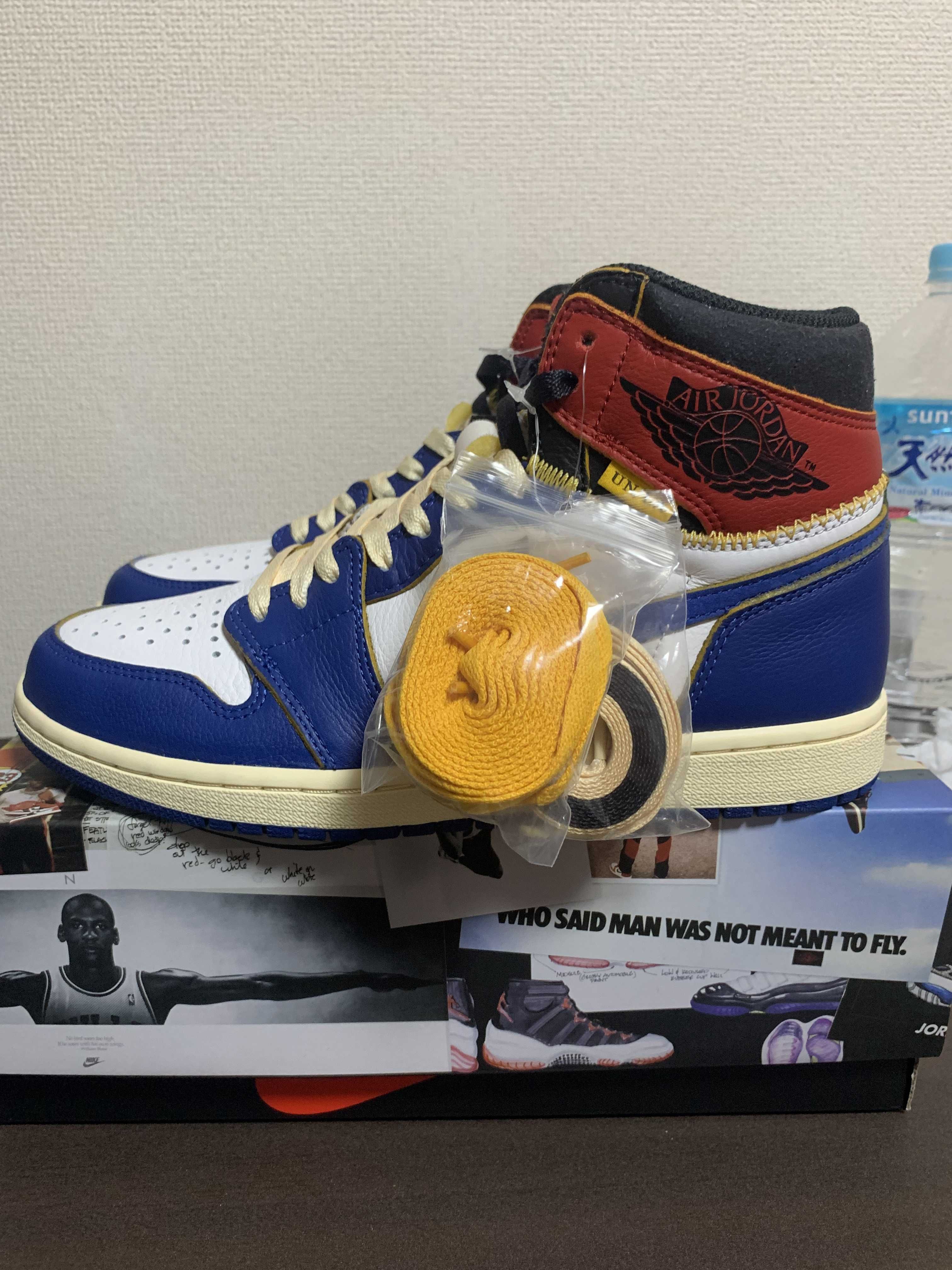 Union × Nike Air Jordan 1 Retro High OG NRG "Storm Blue/Varsity Red"