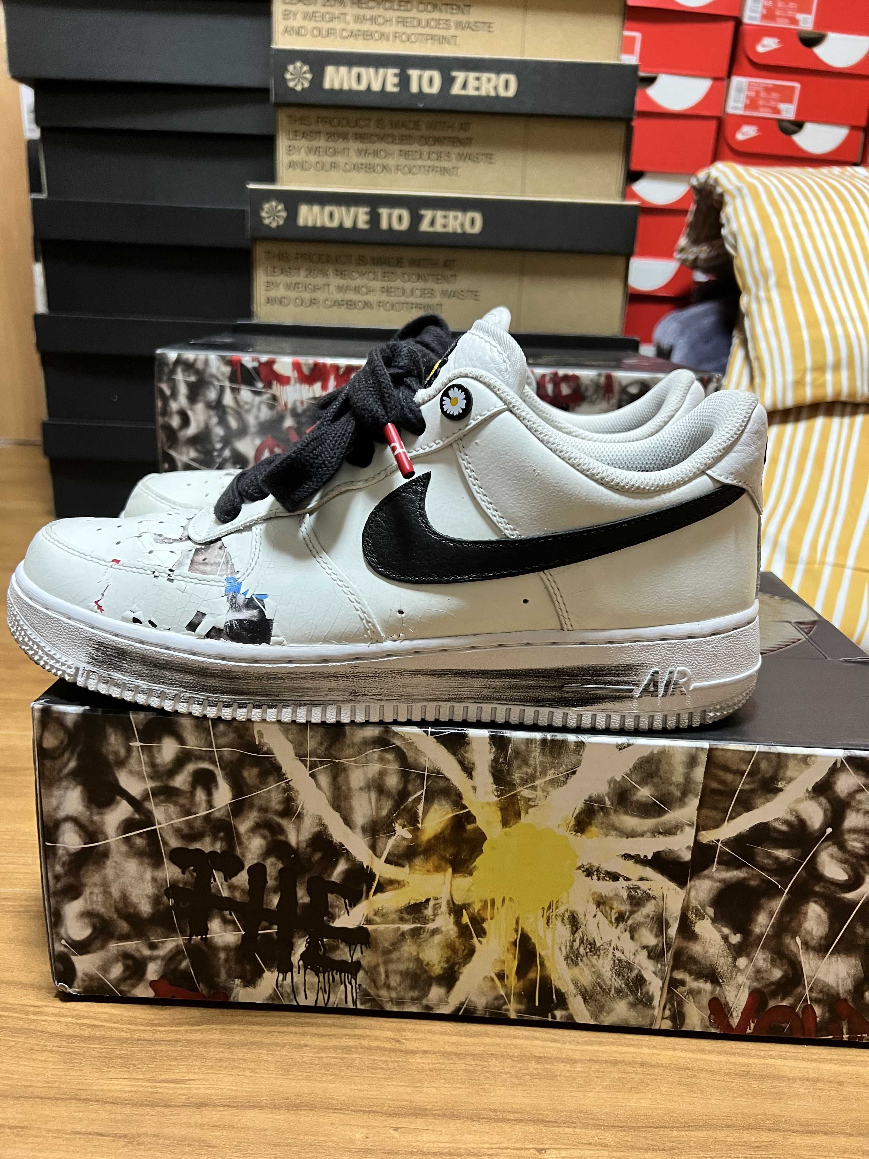 PEACEMINUSONE × Nike Air Force 1 Low "Para-noise/White/Black" / G-DRAGON