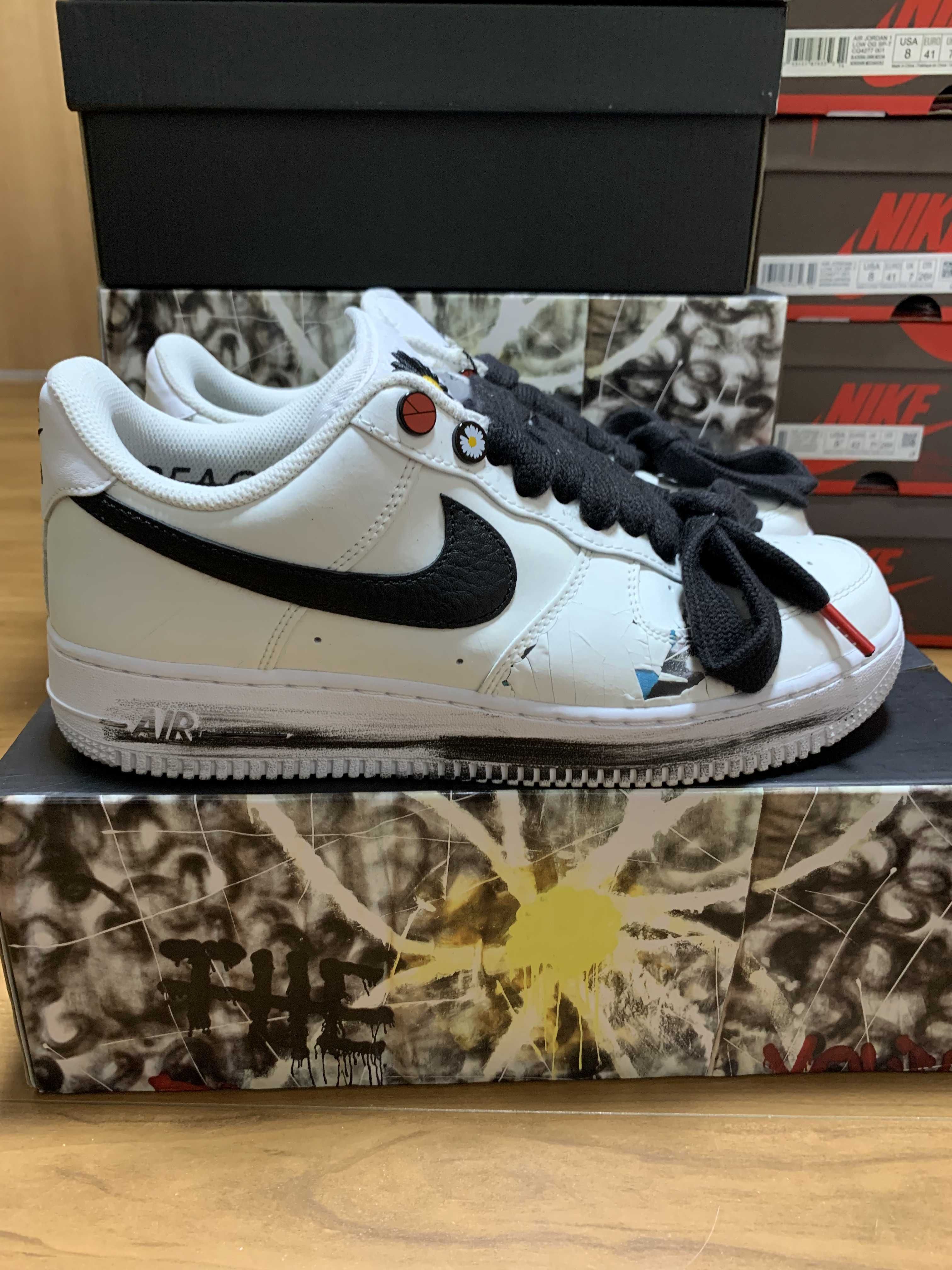 PEACEMINUSONE × Nike Air Force 1 Low "Para-noise/White/Black" / G-DRAGON