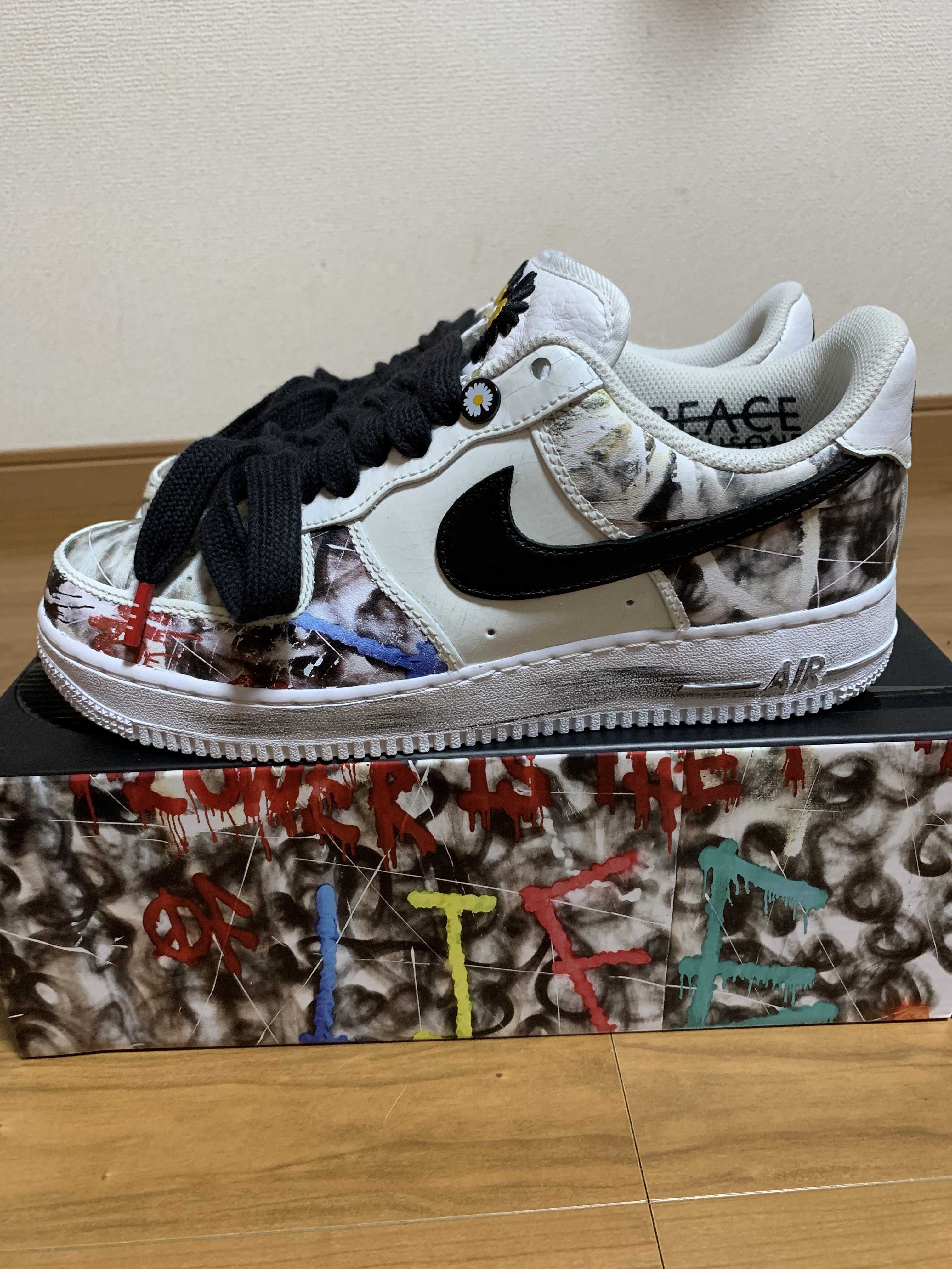 PEACEMINUSONE × Nike Air Force 1 Low "Para-noise/White/Black" / G-DRAGON