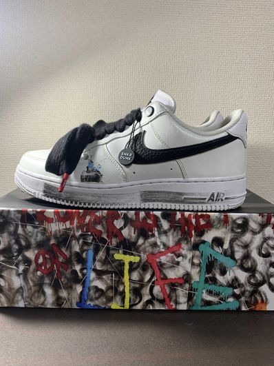 PEACEMINUSONE × Nike Air Force 1 Low "Para-noise/White/Black" / G-DRAGON