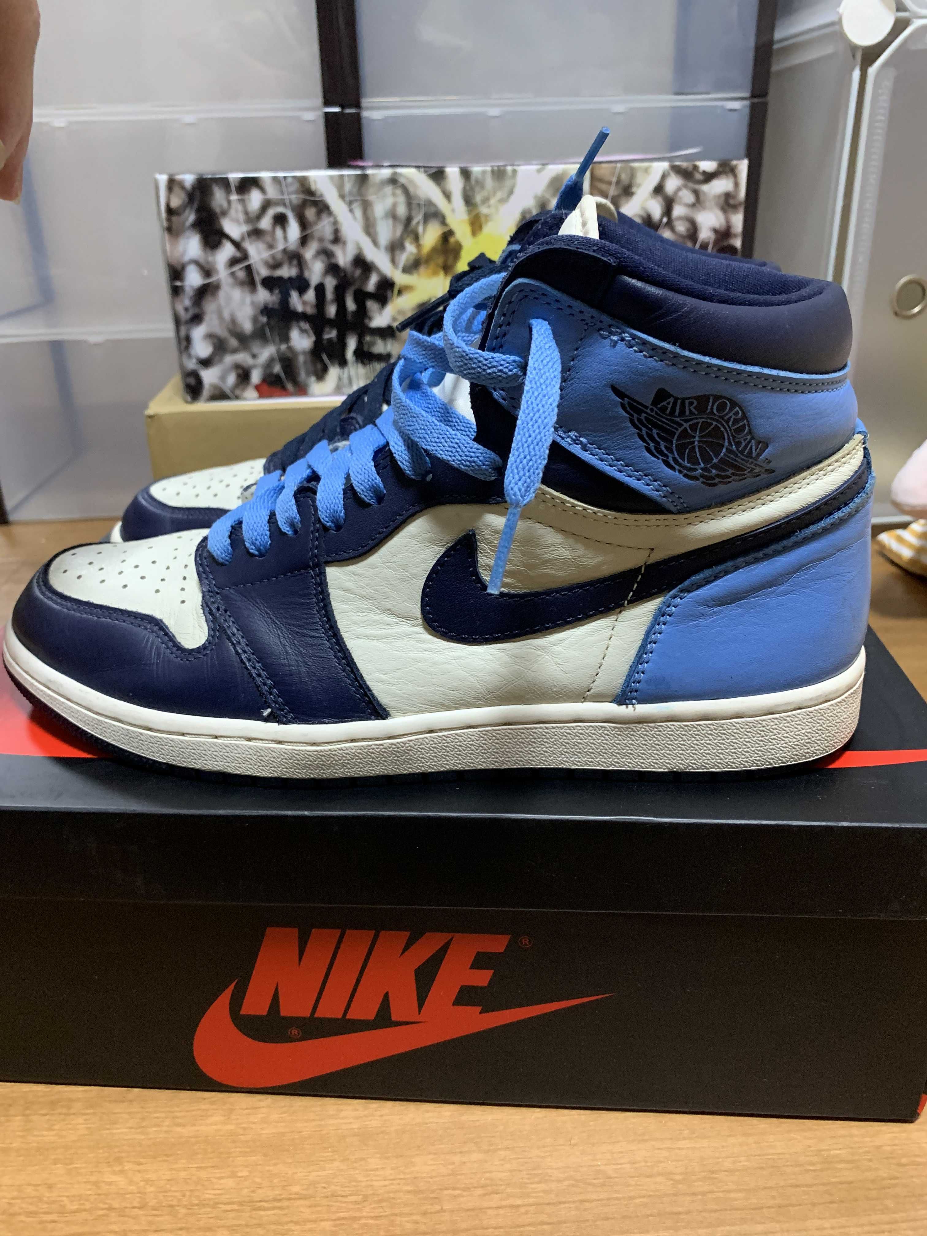Nike Air Jordan 1 Retro High OG "Obsidian/University Blue"