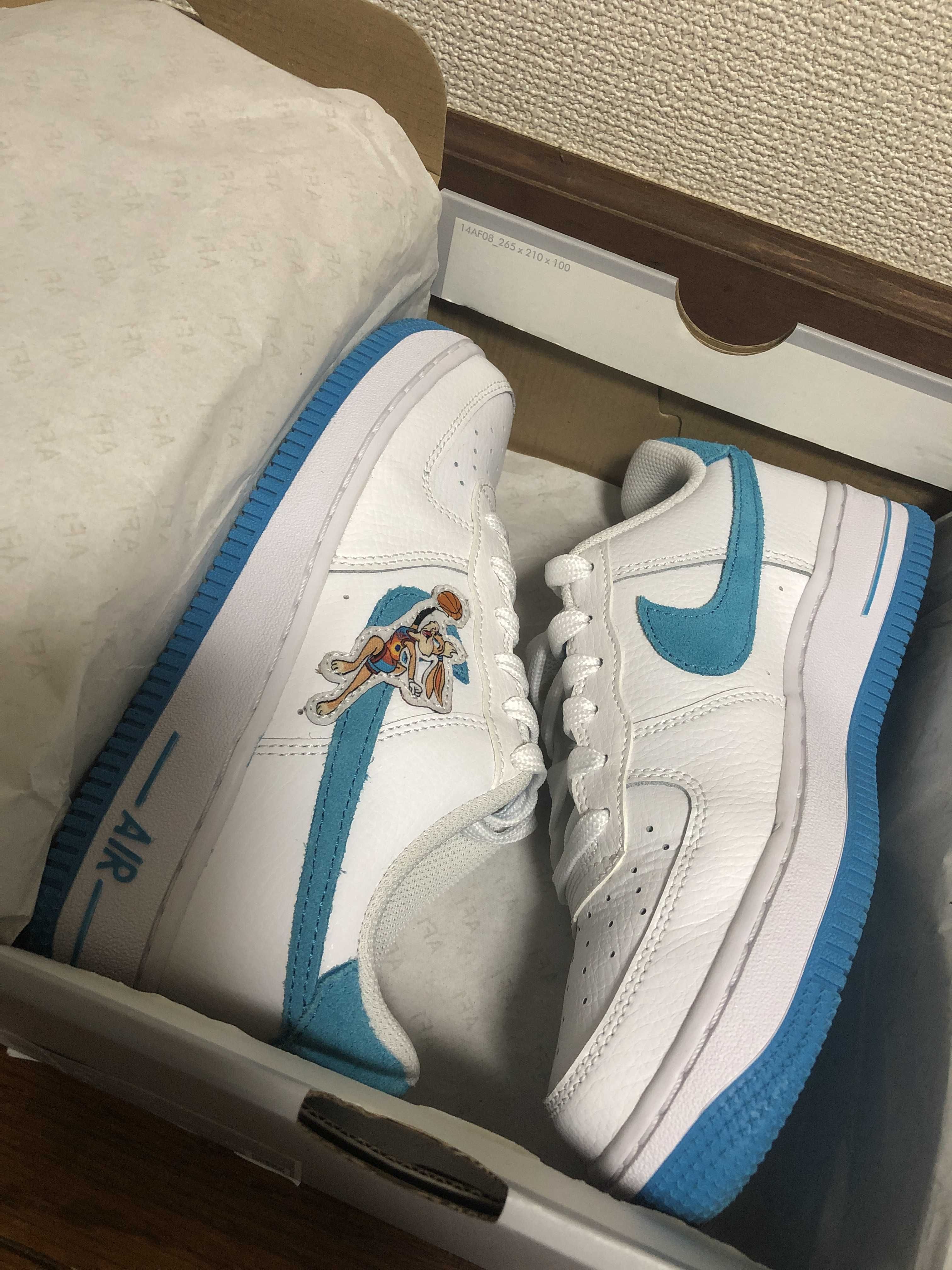 Space Players × Nike GS Air Force 1 Low "Tune Squad"