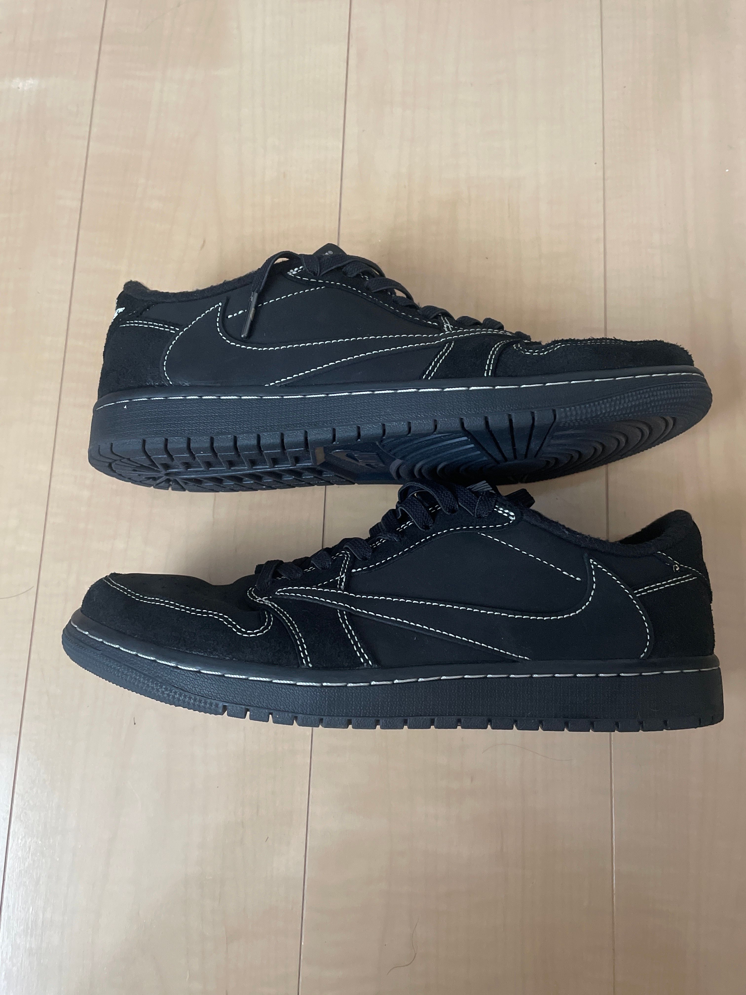 Travis Scott × Nike Air Jordan 1 Low OG SP "Black Phantom"