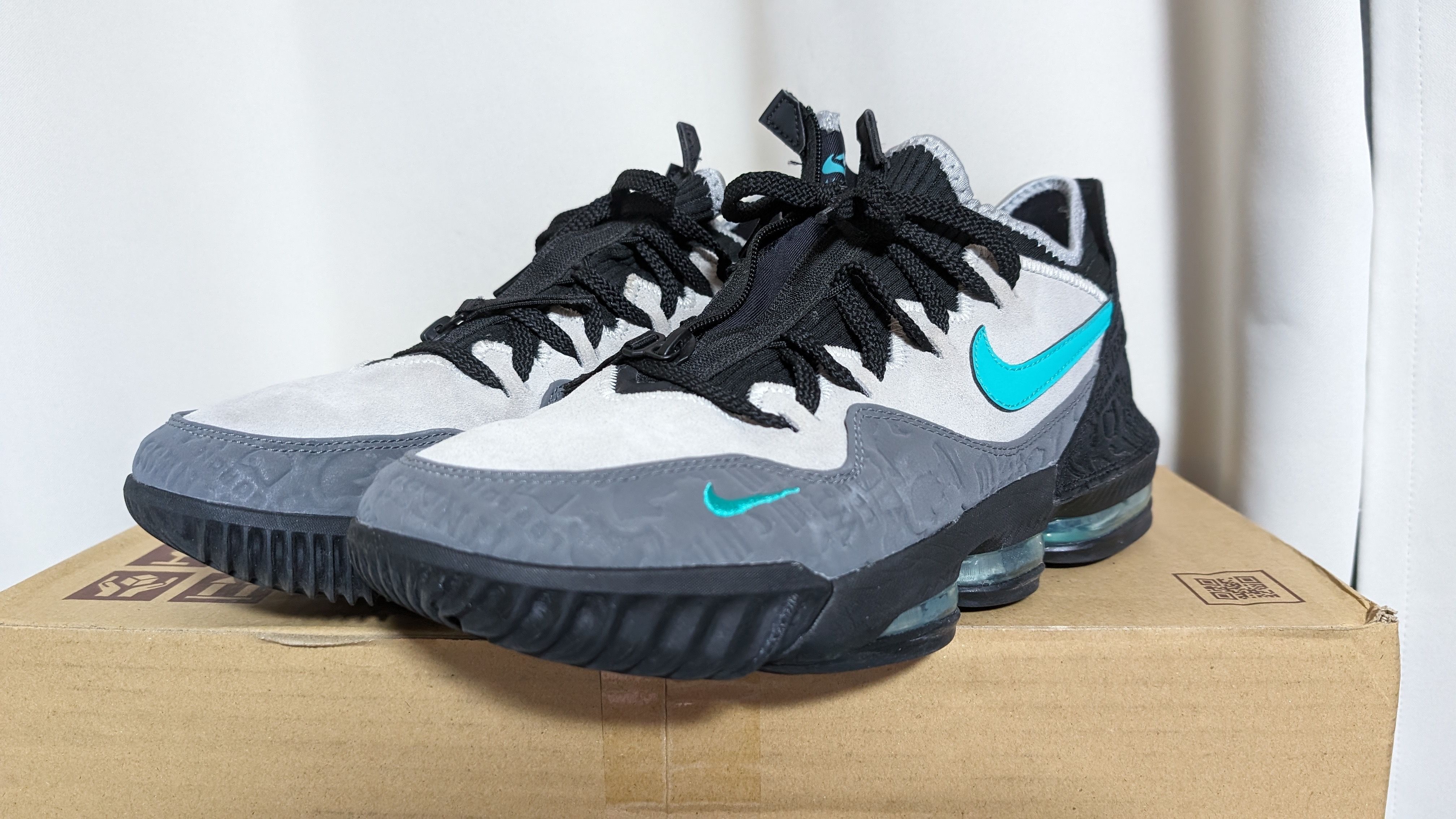 atmos × Nike LeBron 16 "Clear Jade"