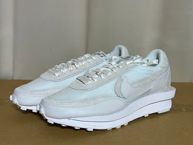 sacai × Nike LDV Waffle "Triple White"