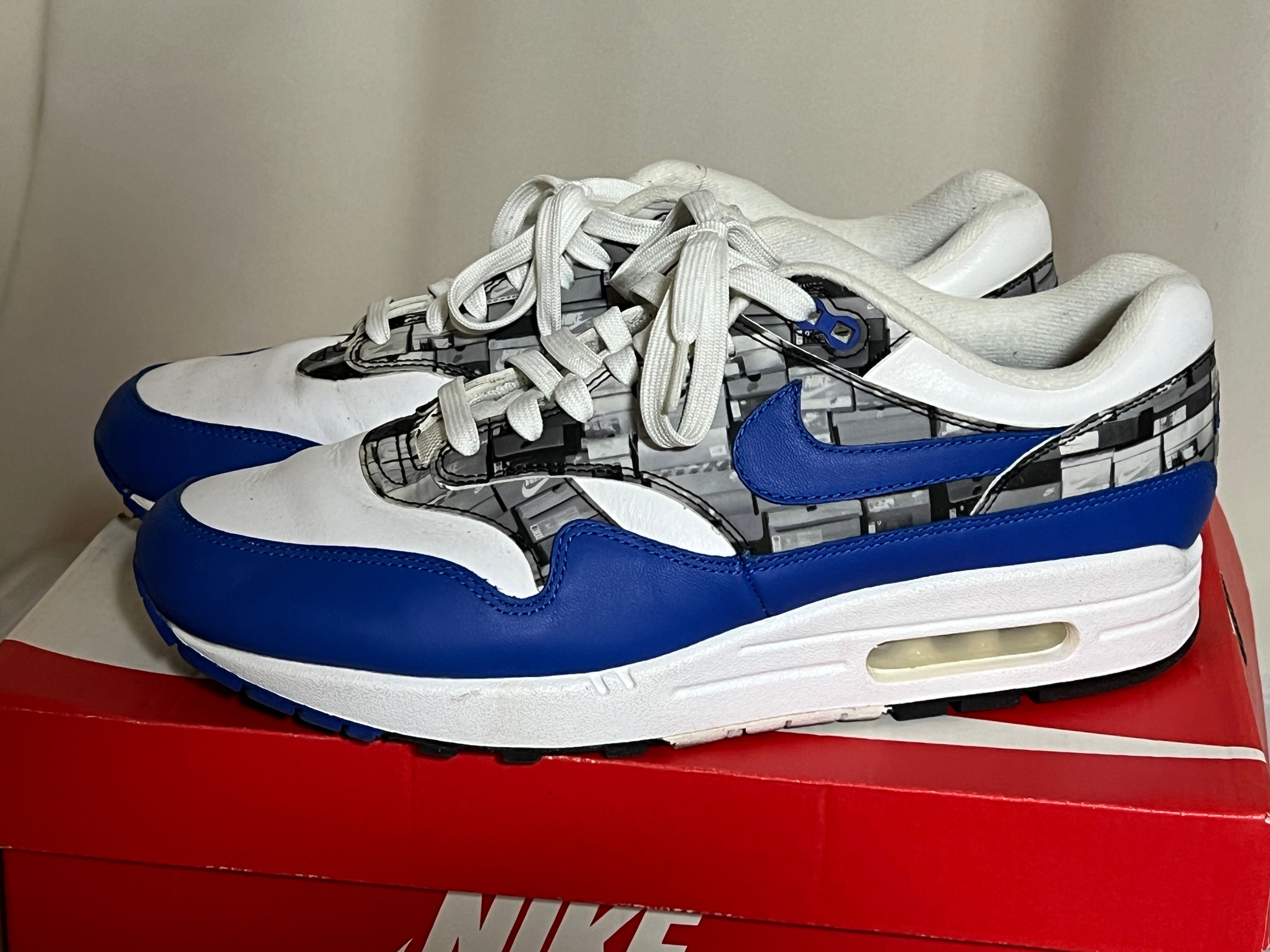 atmos × Nike Air Max 1 Blue "We Love Nike"