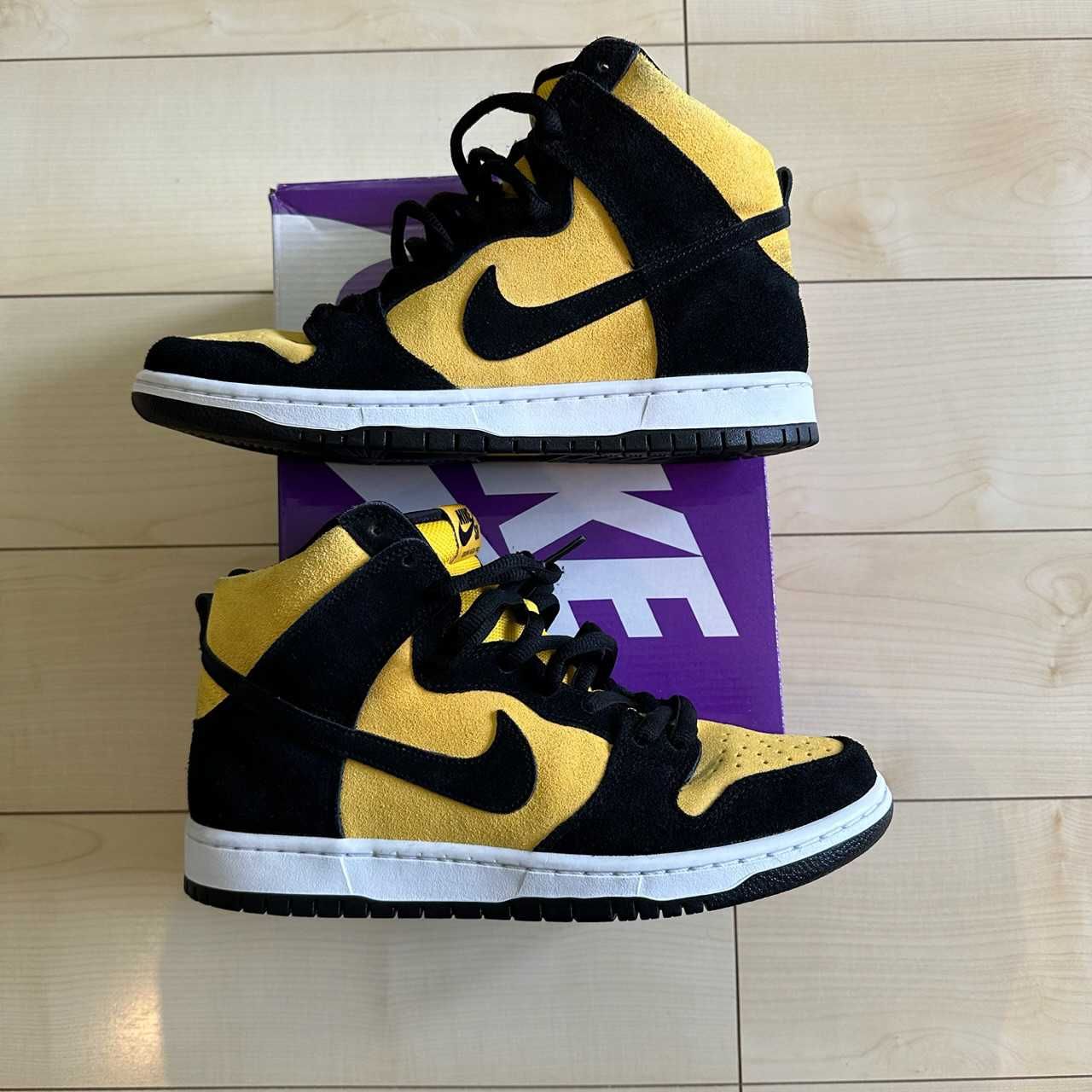 NIKE SB DUNK HIGH "MAIZE AND BLACK"