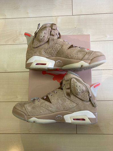 Travis Scott × Nike Air Jordan 6 "British Khaki"