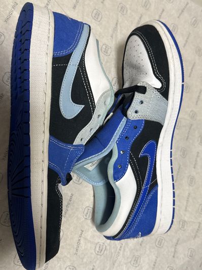 Nike Air Jordan 1 Low "White/Black/Blue"