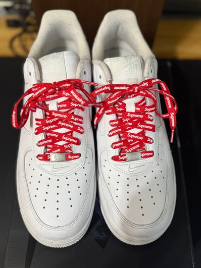 Supreme × Nike Air Force 1 Low "White"