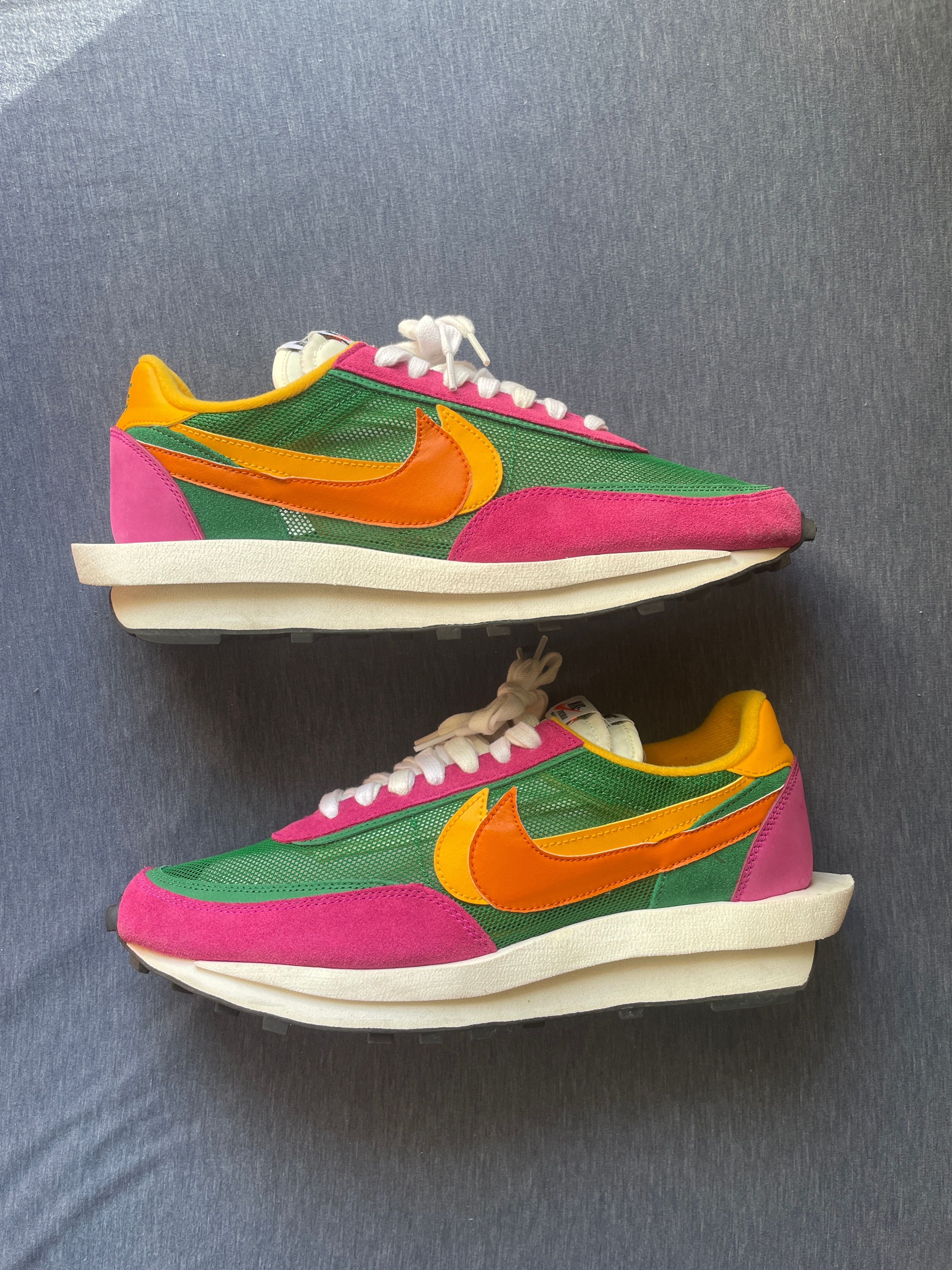 sacai × NIKE LDV WAFFLE "PINE GREEN"