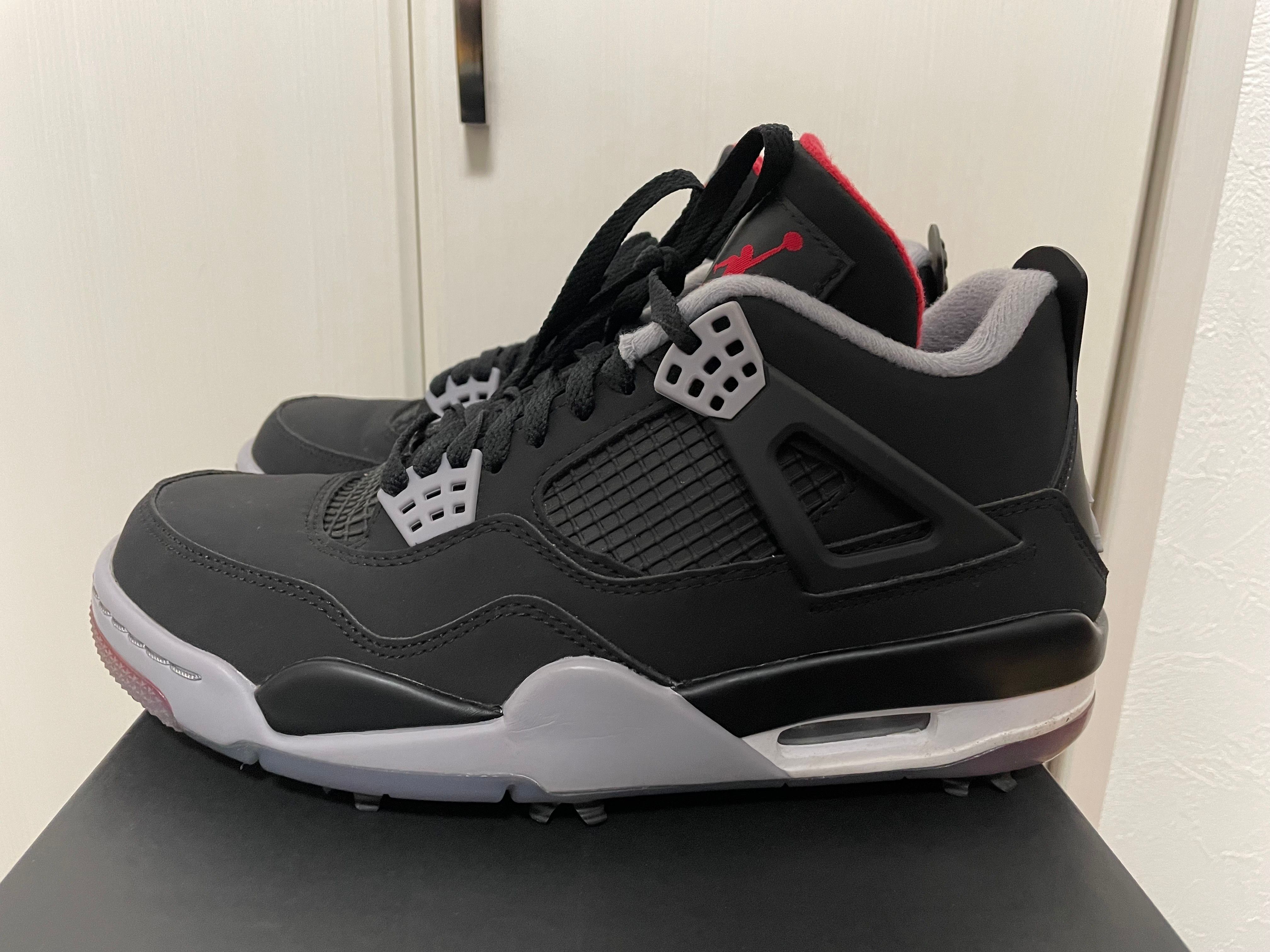 Nike Air Jordan 4 Golf "Bred"