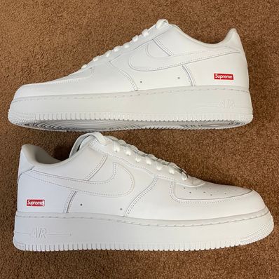 Supreme × Nike Air Force 1 Low "White"
