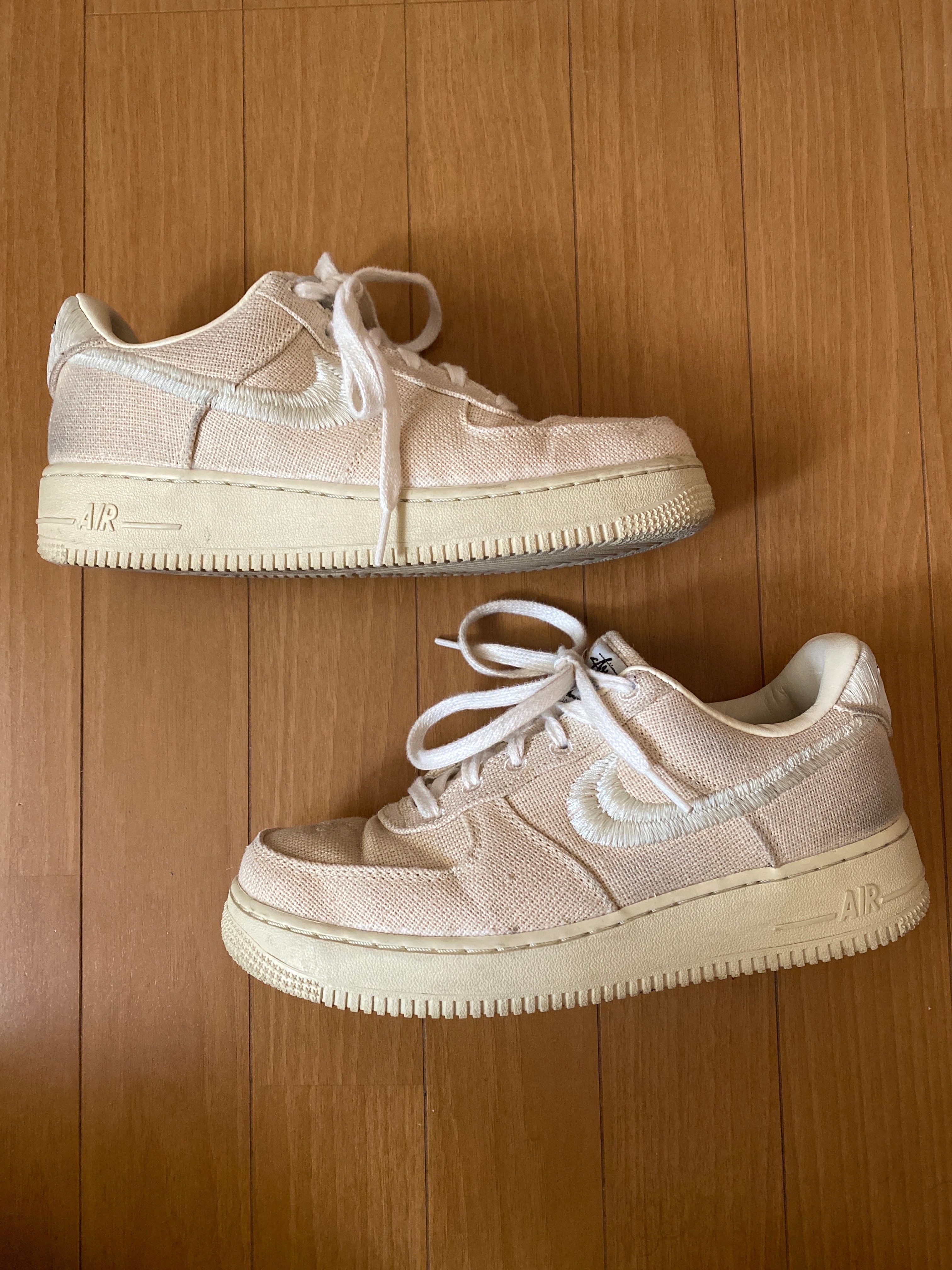 Stussy × Nike Air Force 1 Low "Fossil Stone"