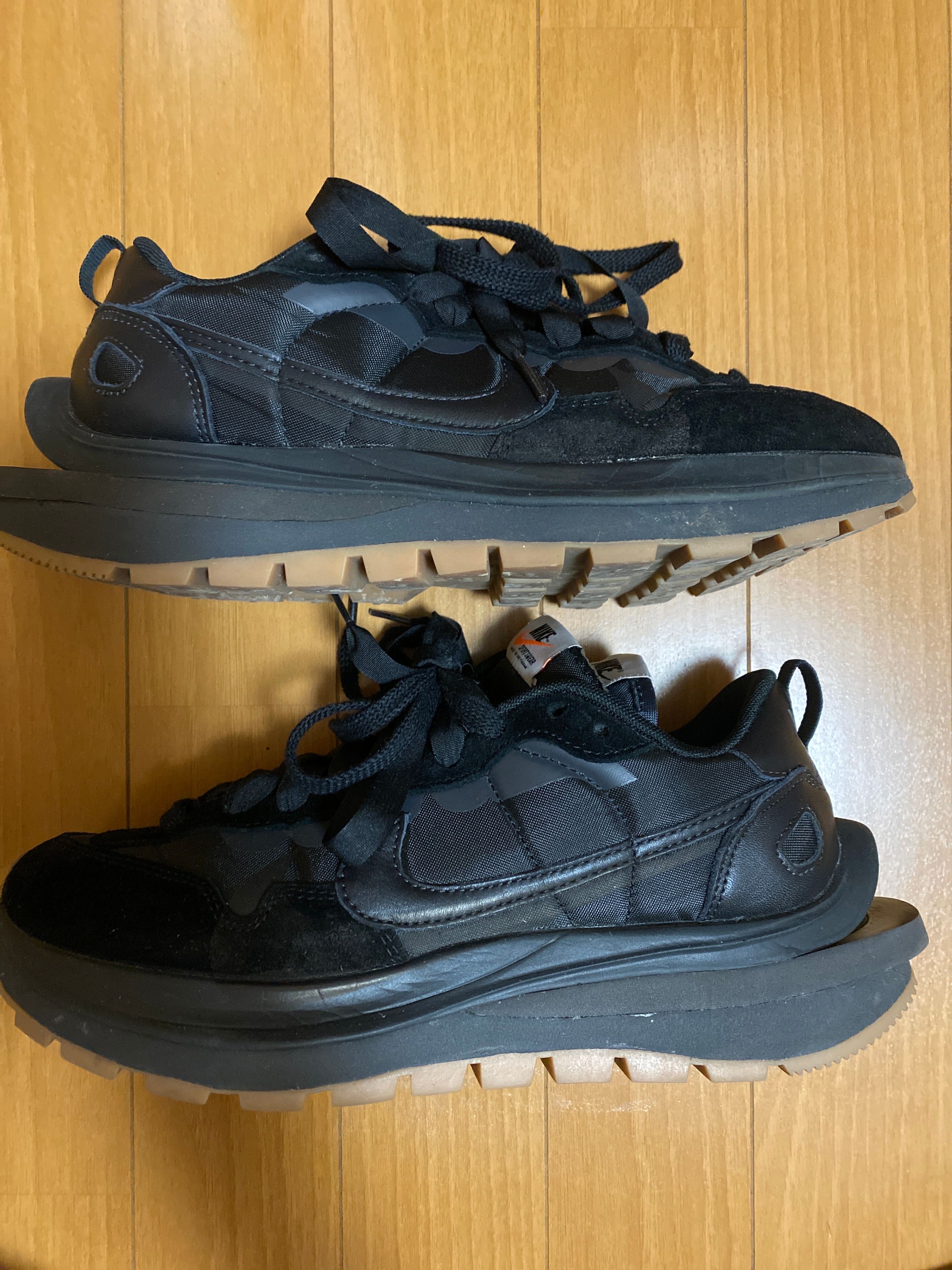 sacai × Nike VaporWaffle "Black Gum"