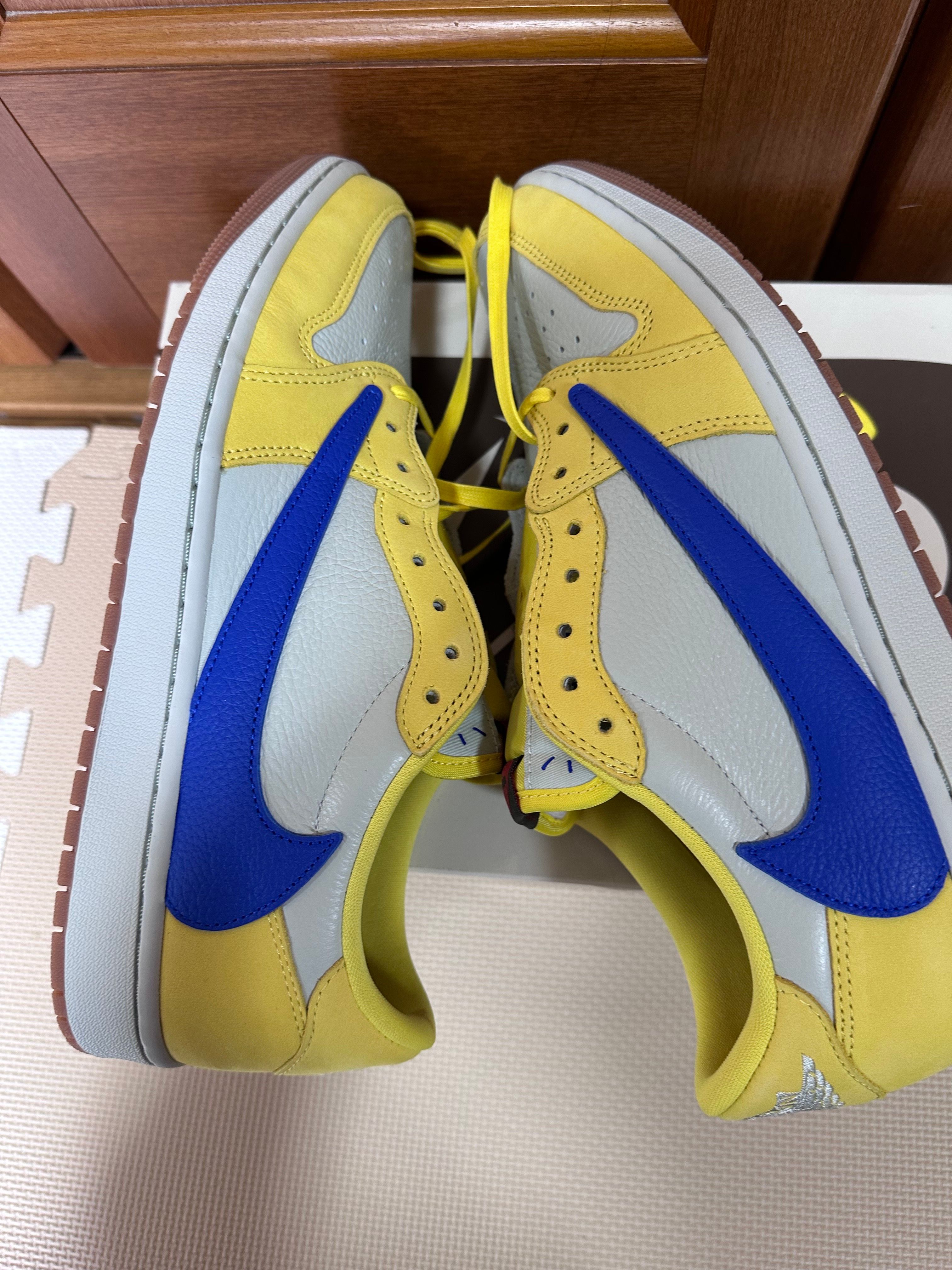 Travis Scott × Nike Women's Air Jordan 1 Retro Low OG "Canary"