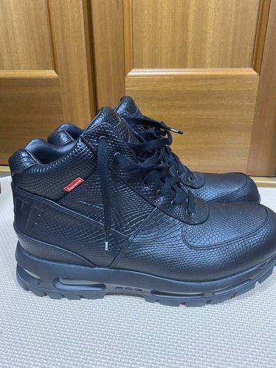 Supreme × Nike Air Max Goadome "Black"