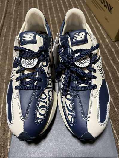 Frank Muller × New Balance 327 "Navy"