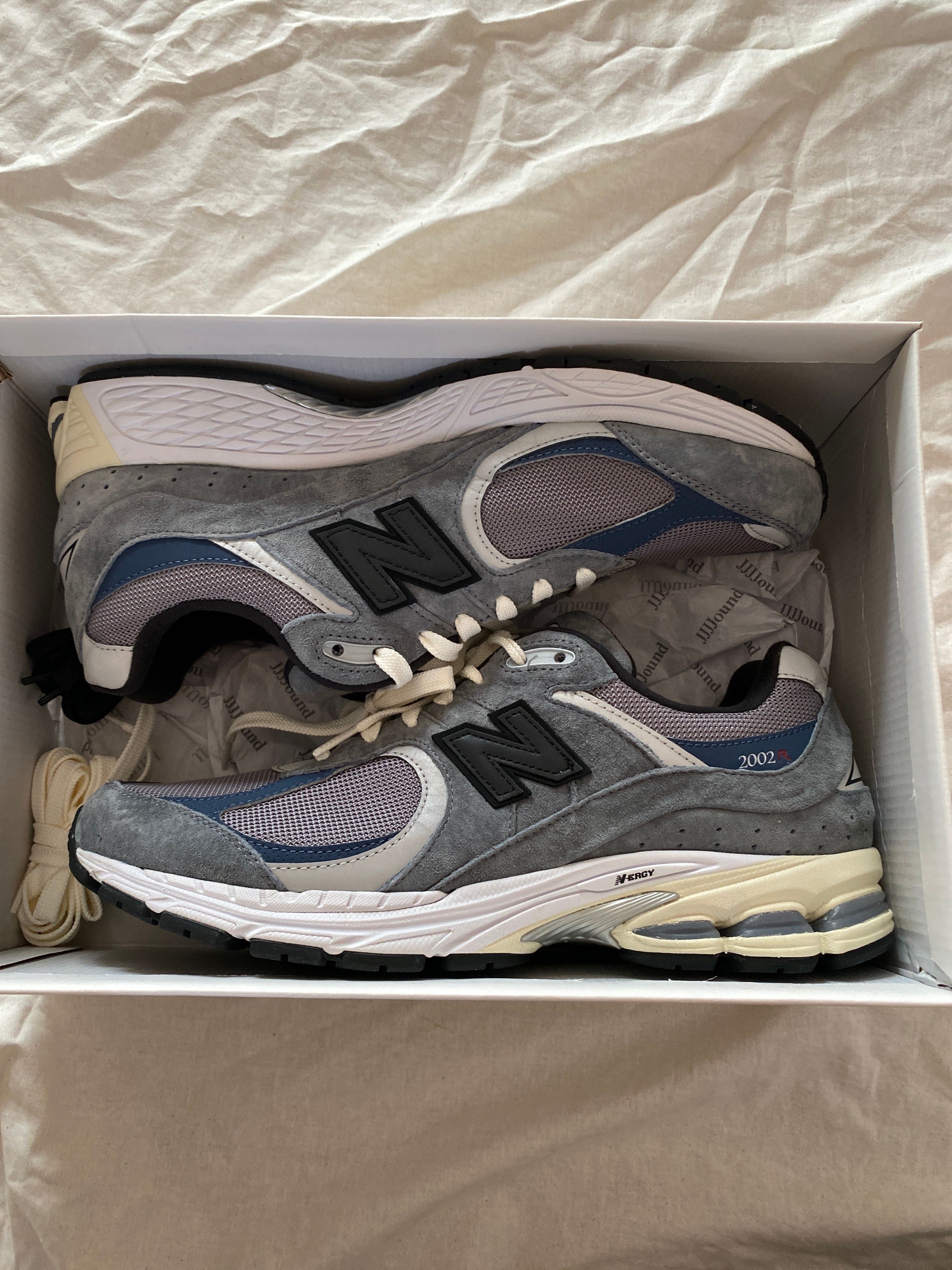 JJJJound × New Balance 2002R "Storm Blue"