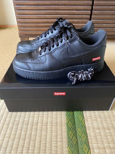 Supreme × Nike Air Force 1 Low "Black"