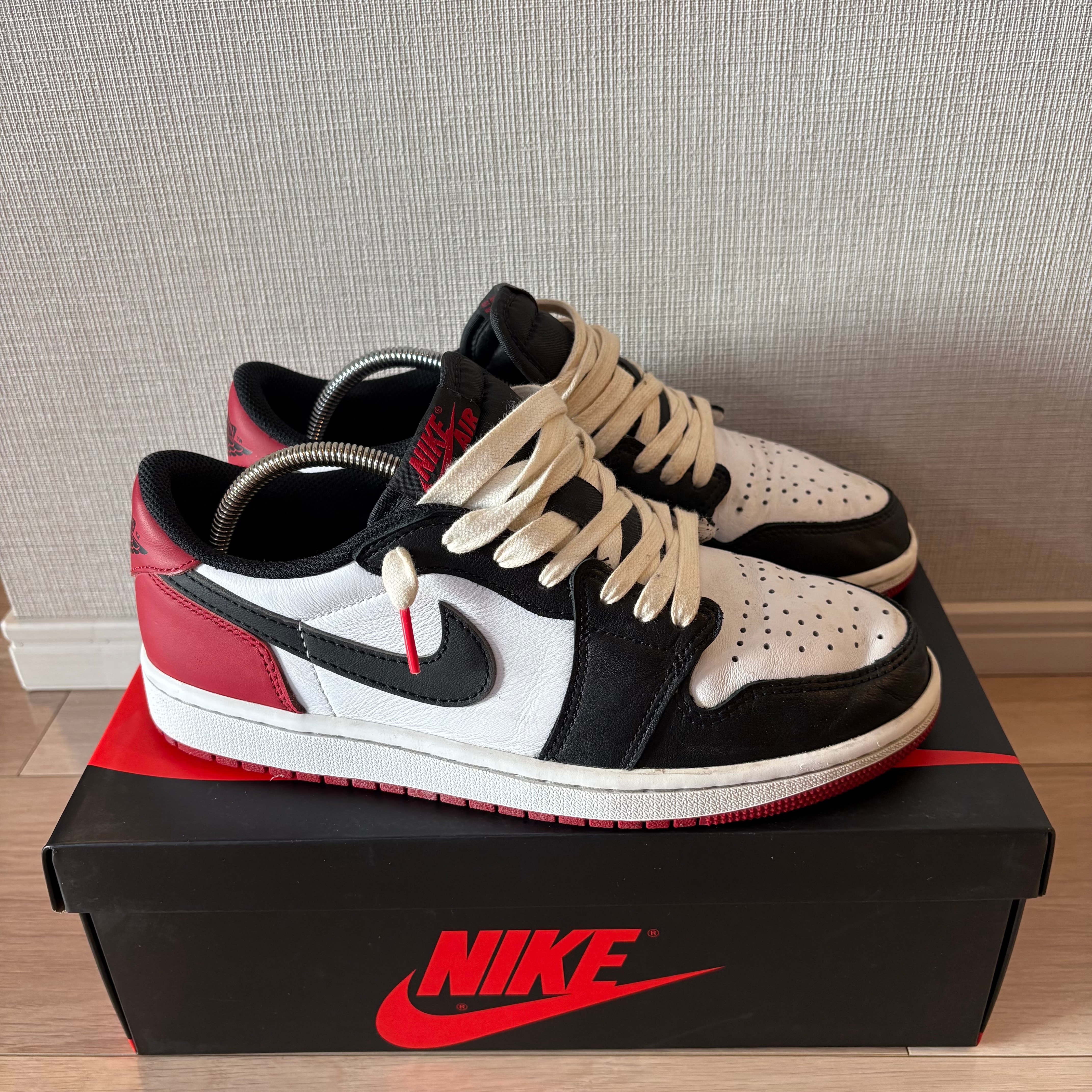 Nike Air Jordan 1 Retro Low OG "Black Toe"