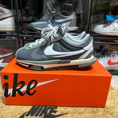 sacai × Nike Zoom Cortez "Iron Grey"