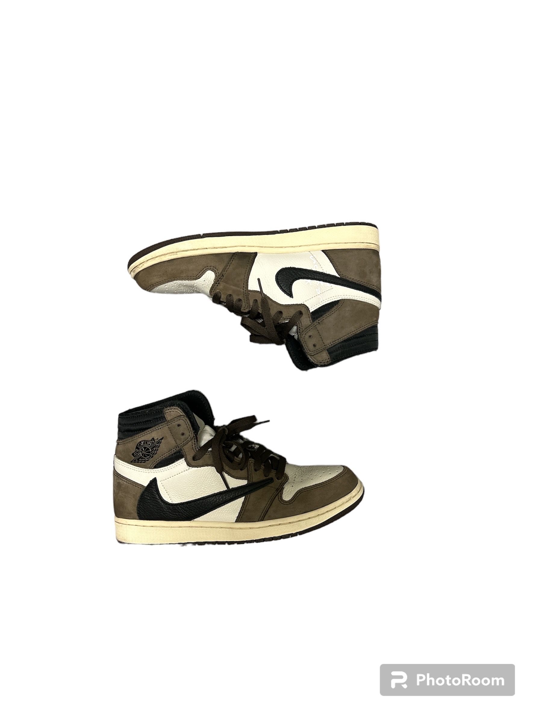 Travis Scott × Nike Air Jordan 1 Retro High OG TS SP "Sail/Dark Mocha"