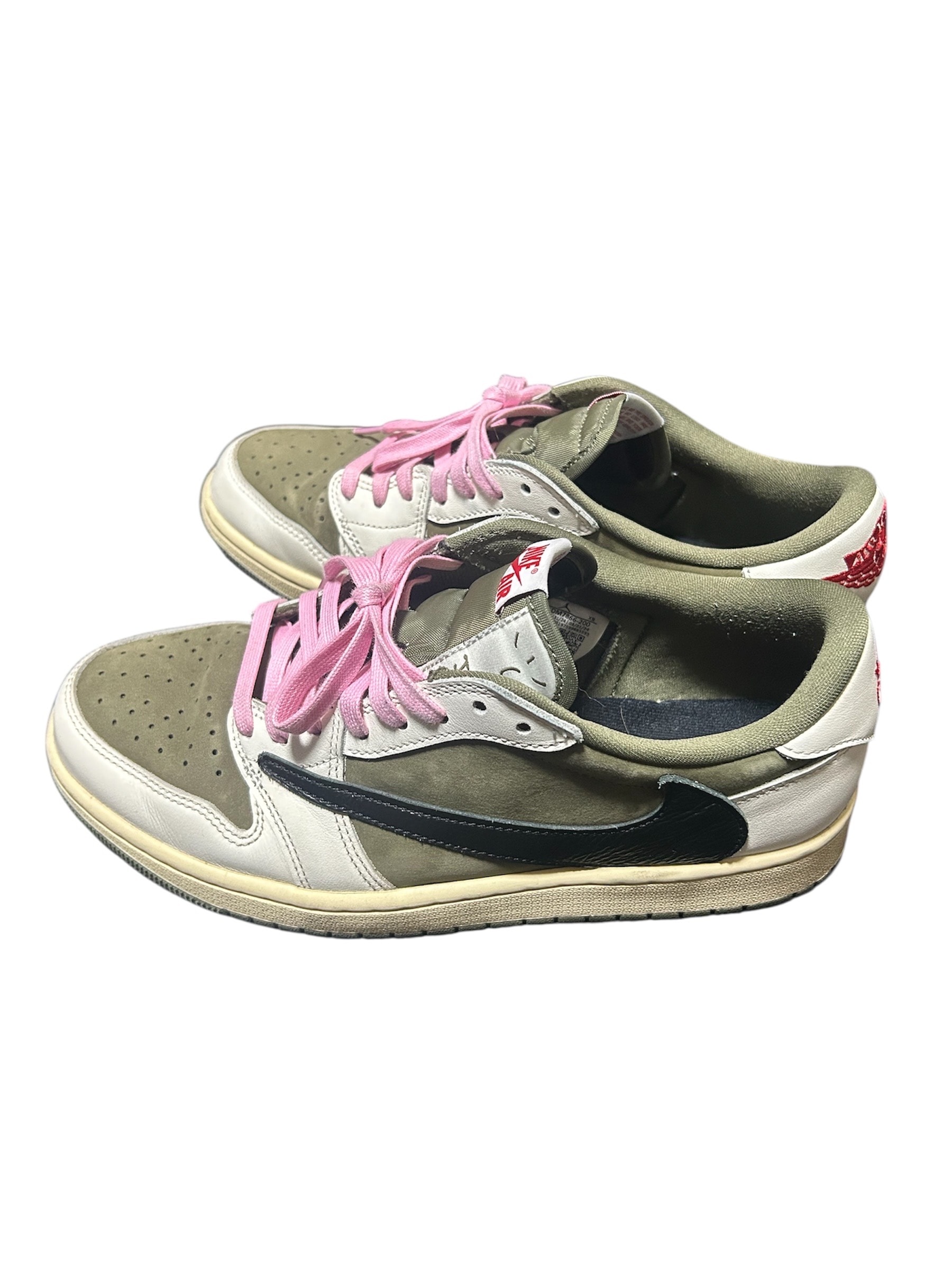 Travis Scott × Nike Air Jordan 1 Low OG SP "Reverse Olive"