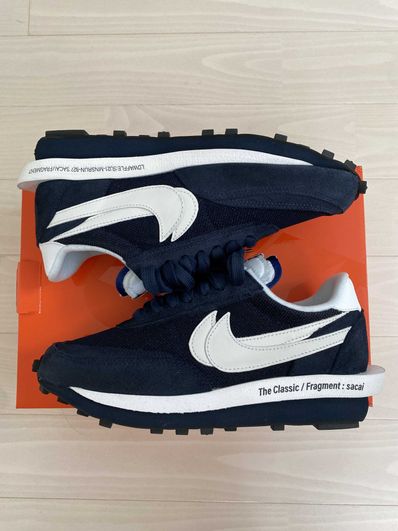 Fragment × sacai × Nike LD Waffle "Blackended Blue"