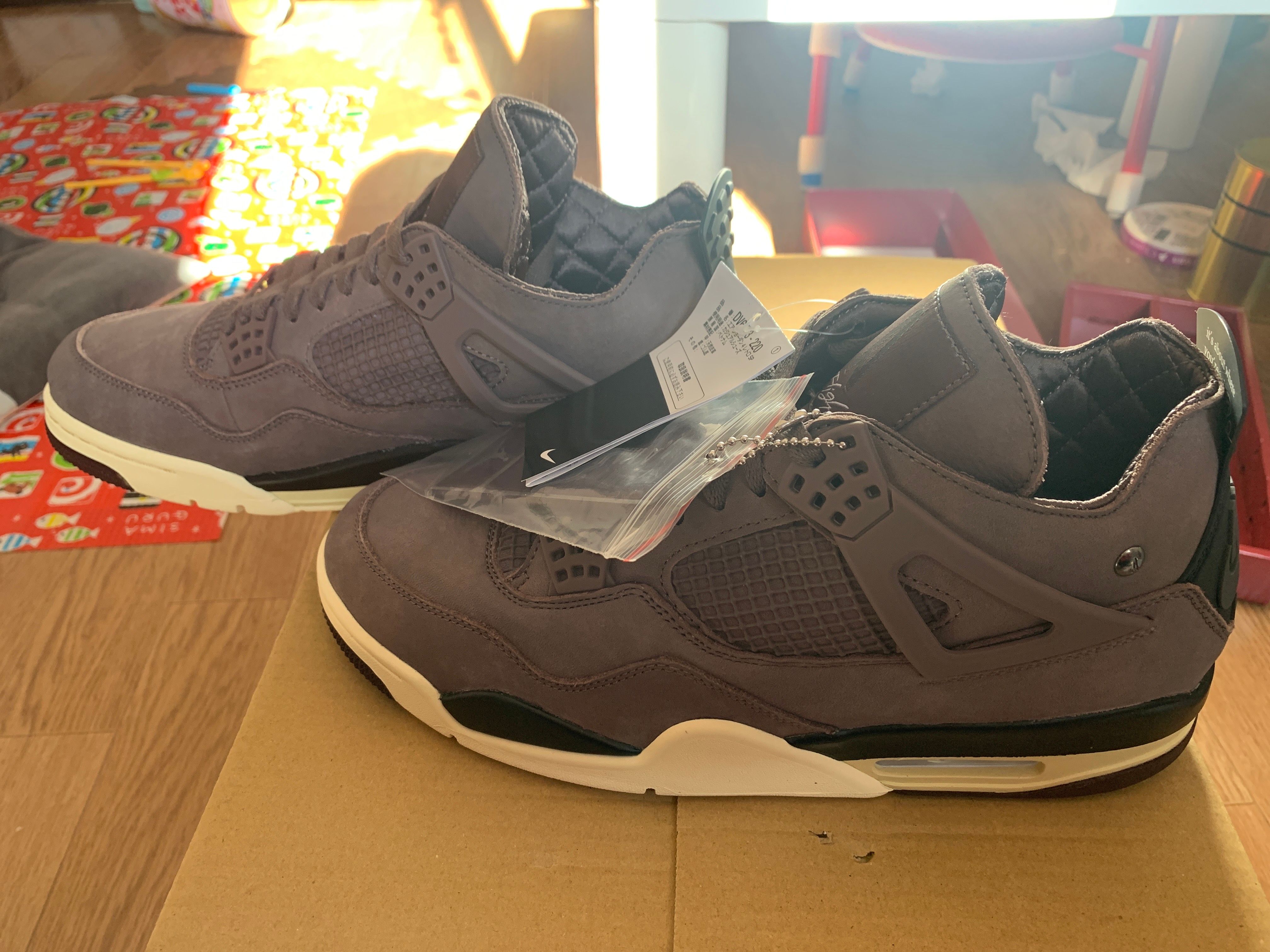 A Ma Maniere × Nike Air Jordan 4 "Violet Ore"