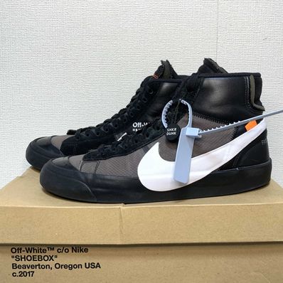 Off-White × Nike Blazer Studio Mid "Grim Reaper"