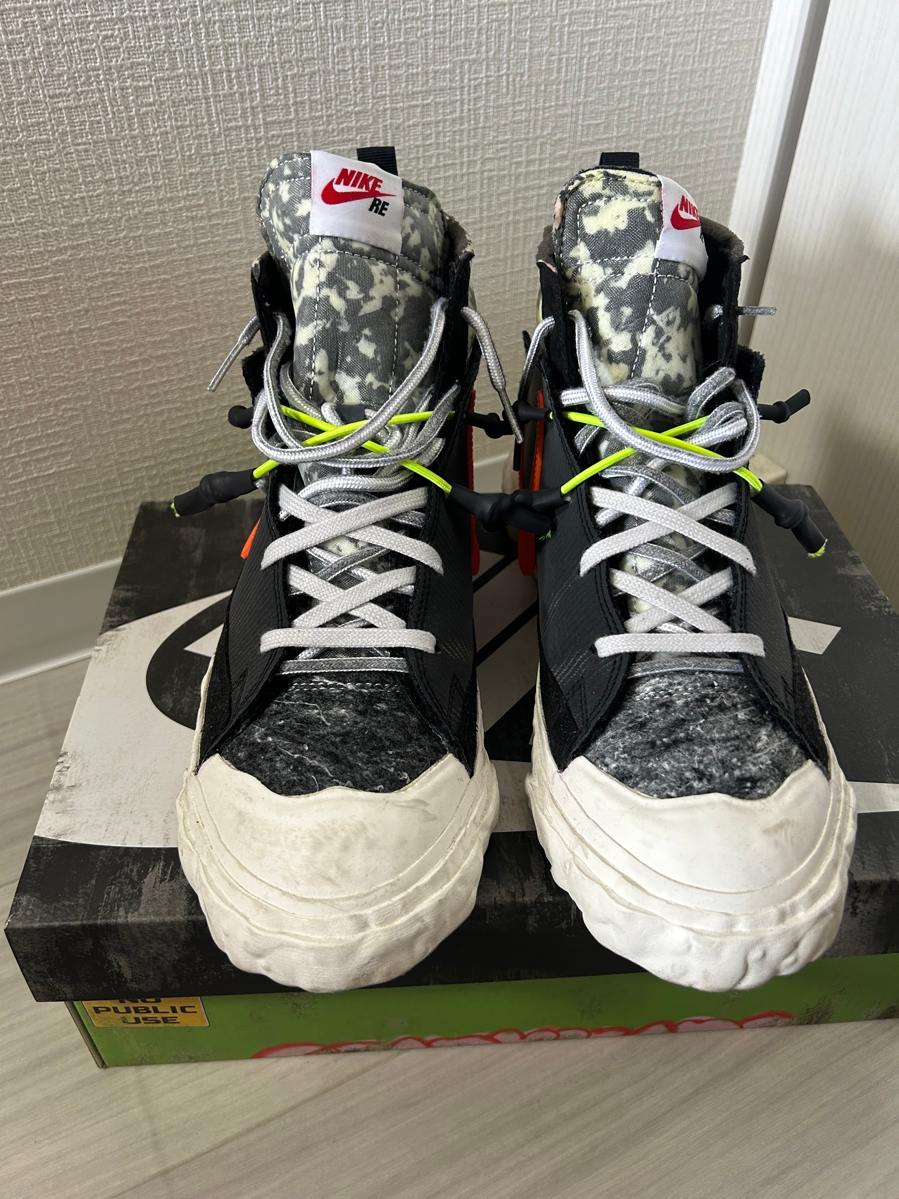 レディメイド × ナイキ ブレーザー ミッド "ブラック"