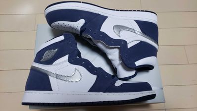 Nike Air Jordan 1 High OG CO.JP "White/Midnight Navy" (2020)(ブリーフケースなし)