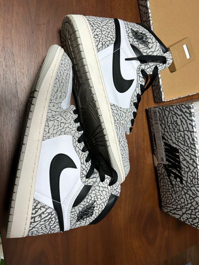 Nike Air Jordan 1 High OG "White Cement/Safari"