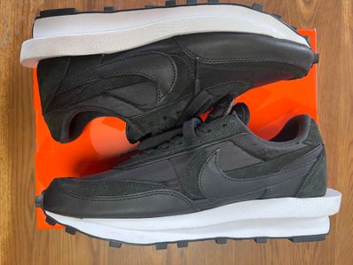 sacai × Nike LDV Waffle "Triple Black"