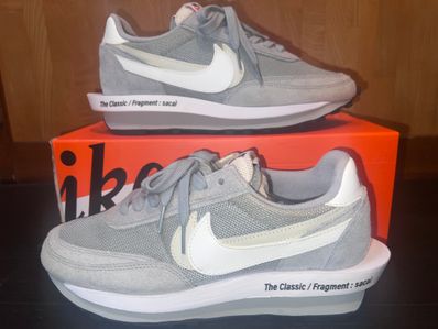 Fragment × sacai × Nike LD Waffle "Light Smoke Grey"