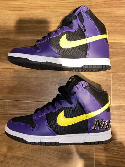 Nike Dunk High EMB "Lakers"