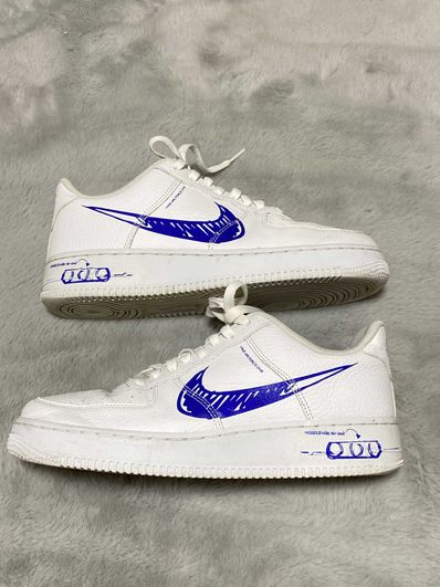 Nike Air Force 1 Low LV8 Utility "White/Blue"