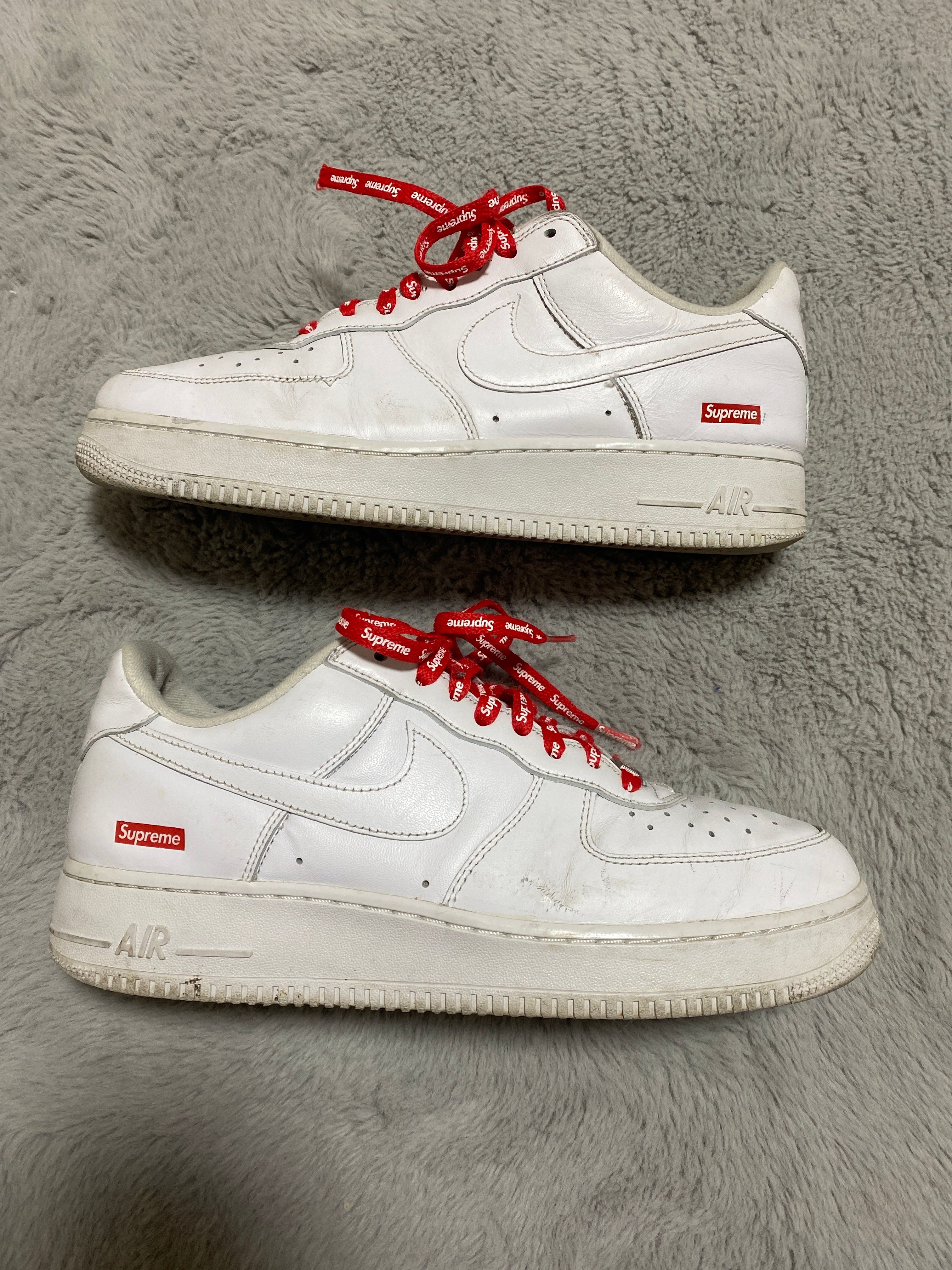 Supreme × Nike Air Force 1 Low "White"