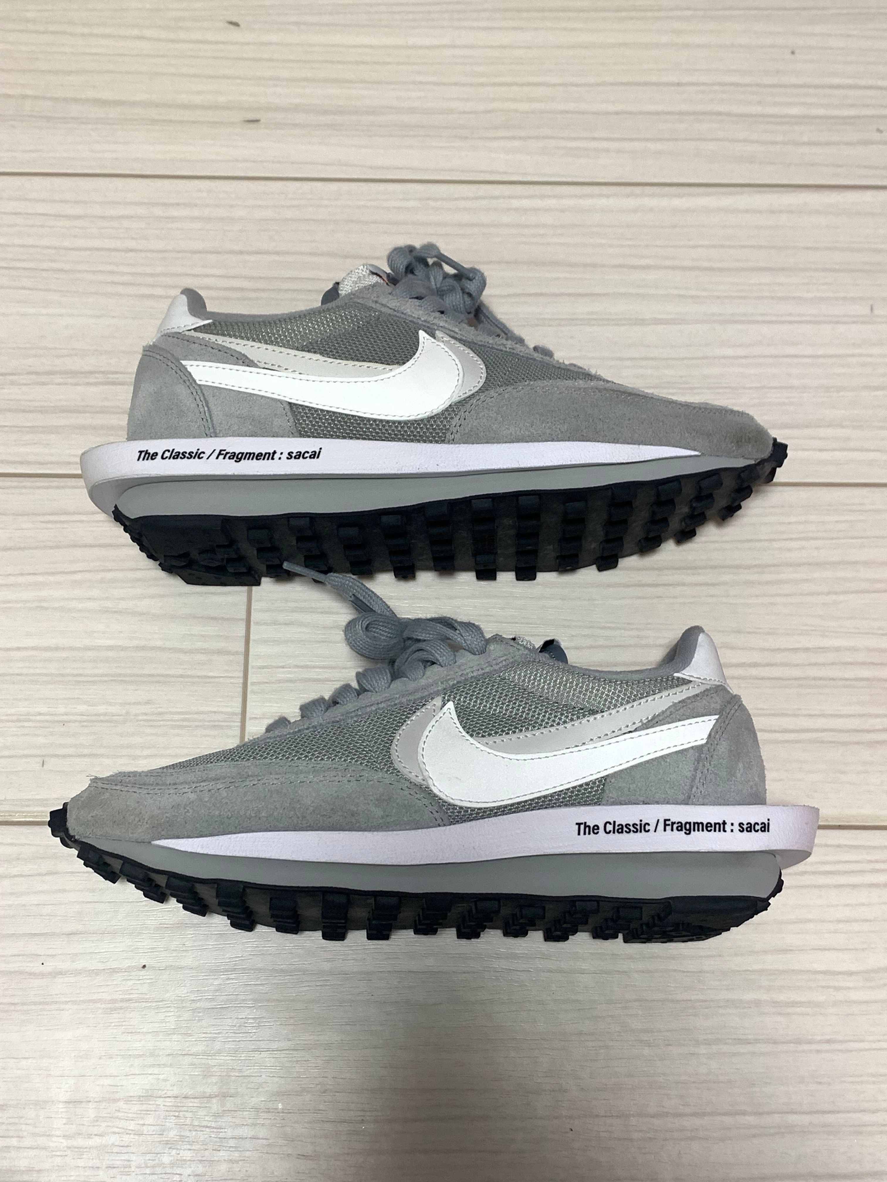 Fragment × sacai × Nike LD Waffle "Light Smoke Grey"