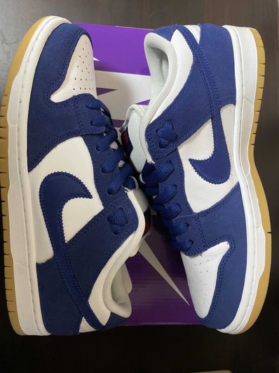 Nike SB Dunk Low "Los Angeles Dodgers/Deep Royal Blue"