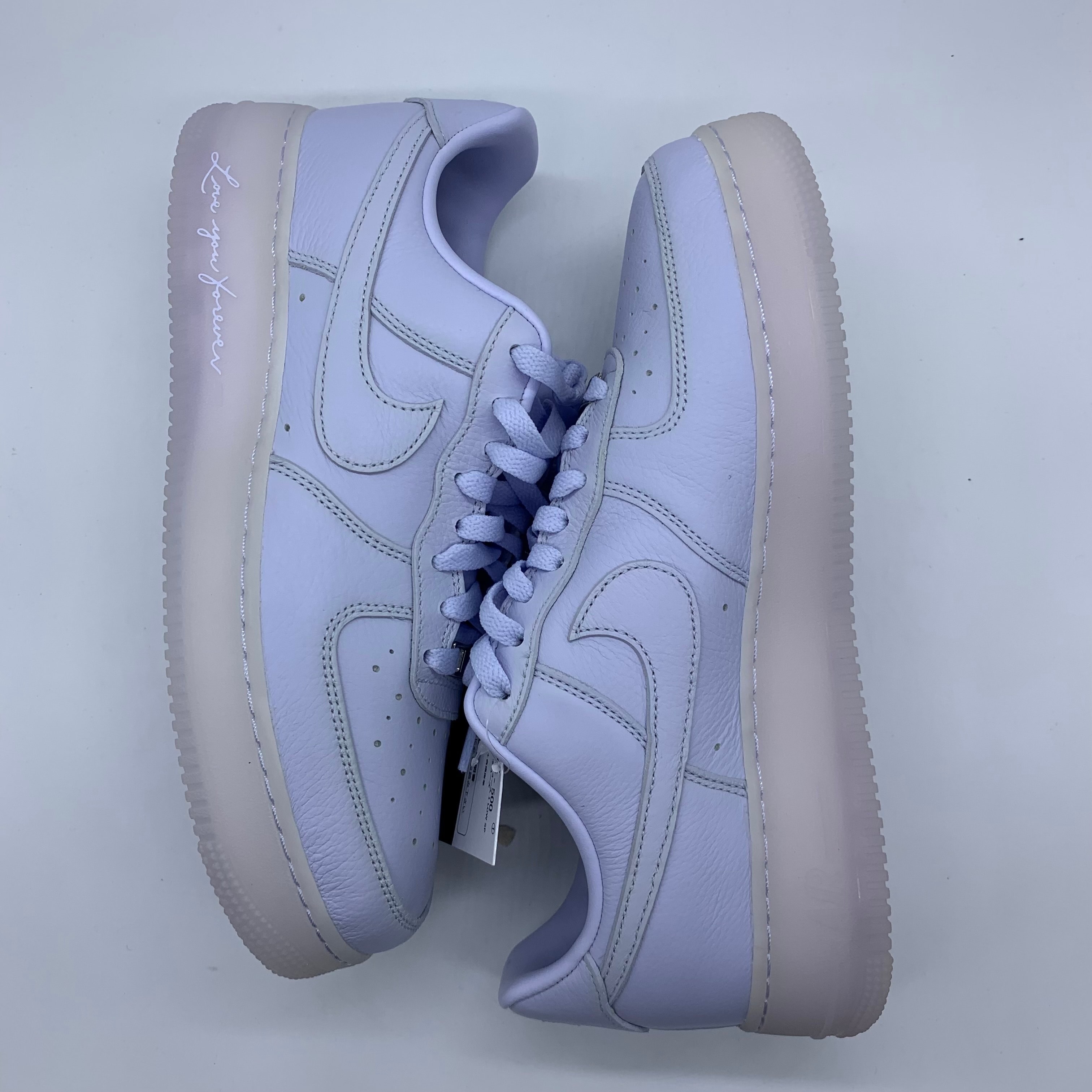Drake NOCTA × Nike Air Force 1 Low SP "Palest Purple"