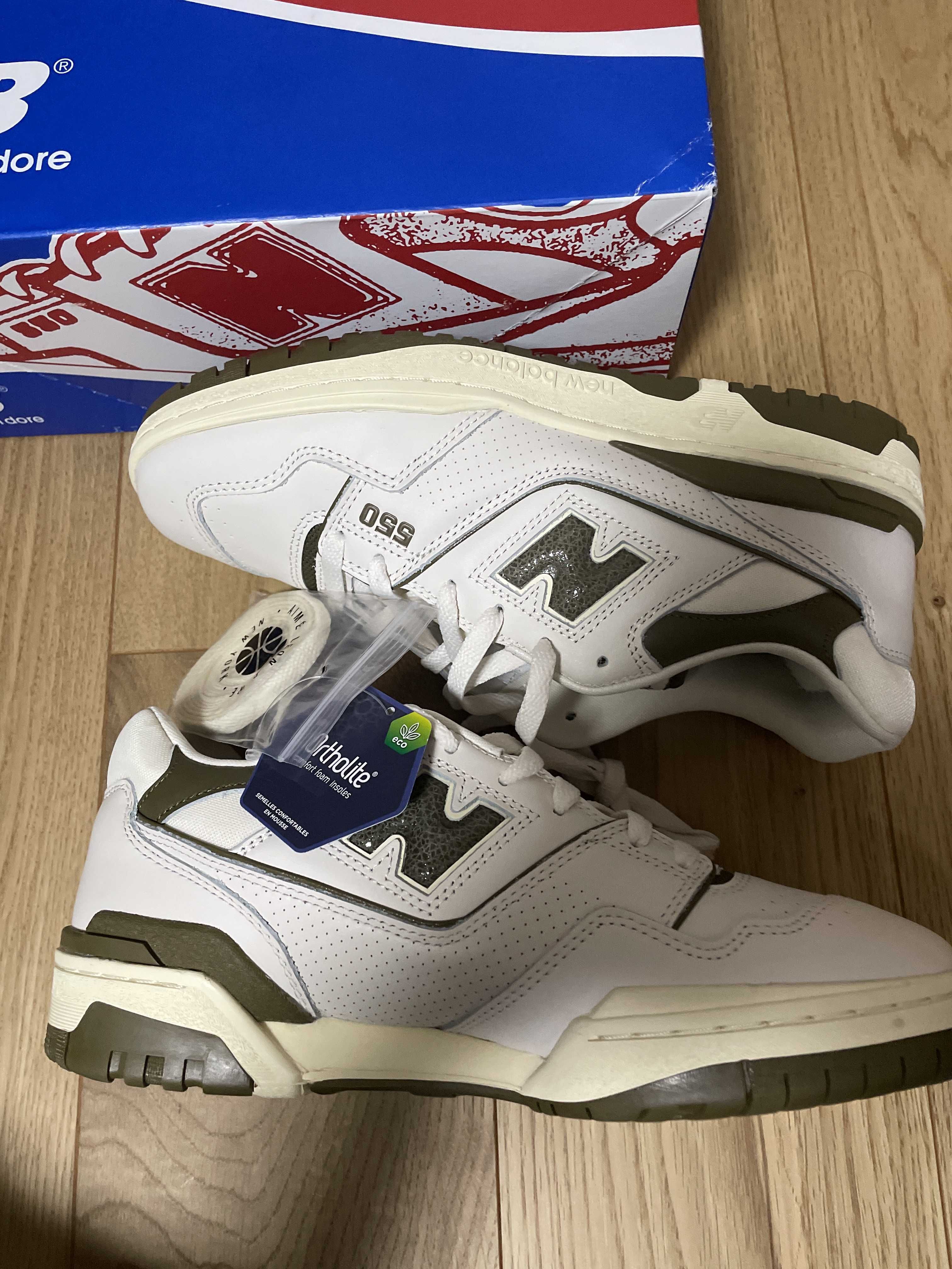 Aime Leon Dore × New Balance 550 "White/Olive"