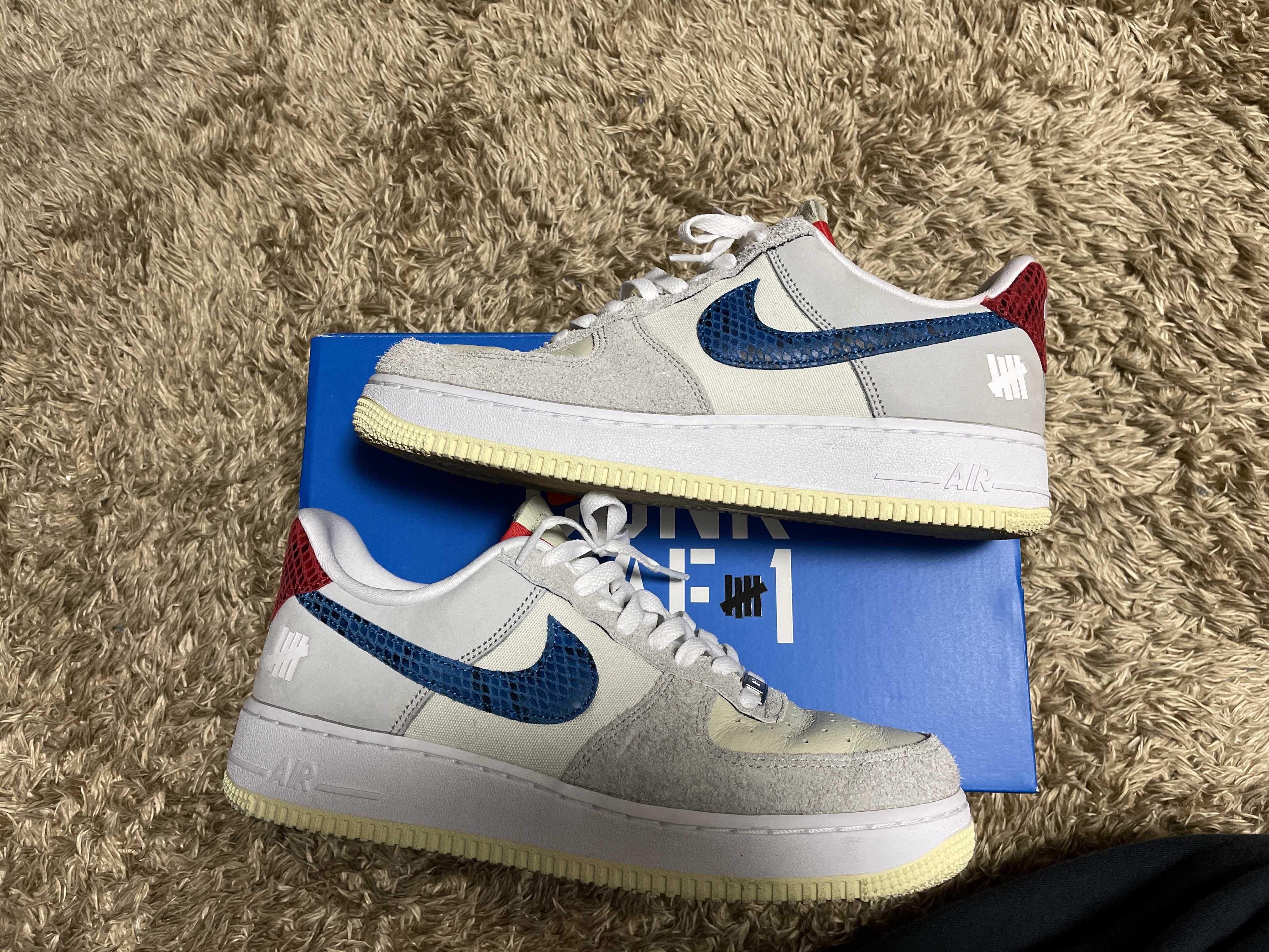 UNDEFEATED × Nike Air Force 1 Low "White"