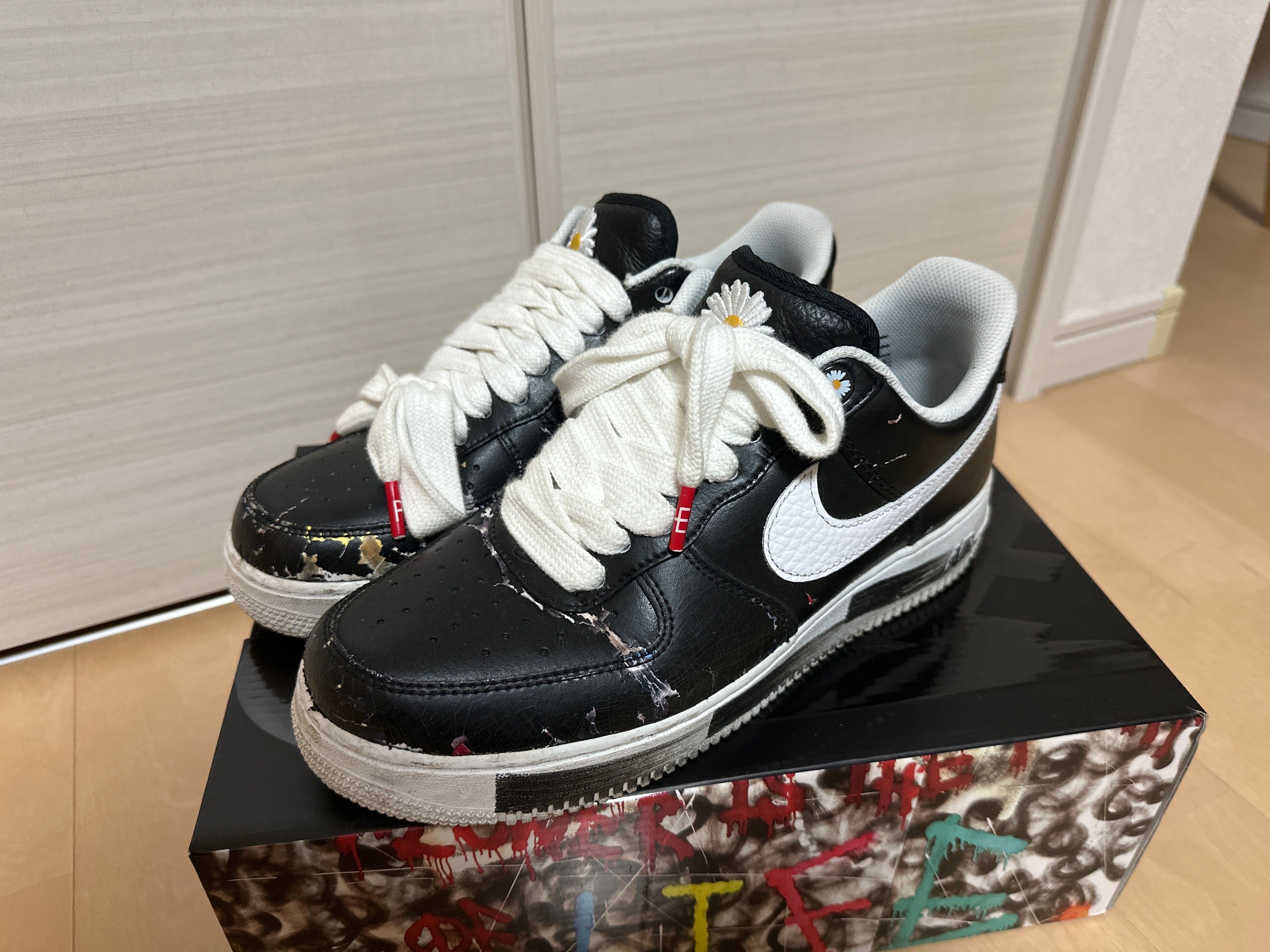 PEACEMINUSONE × Nike Air Force 1 Low Para Noise "Black" / G-DRAGON