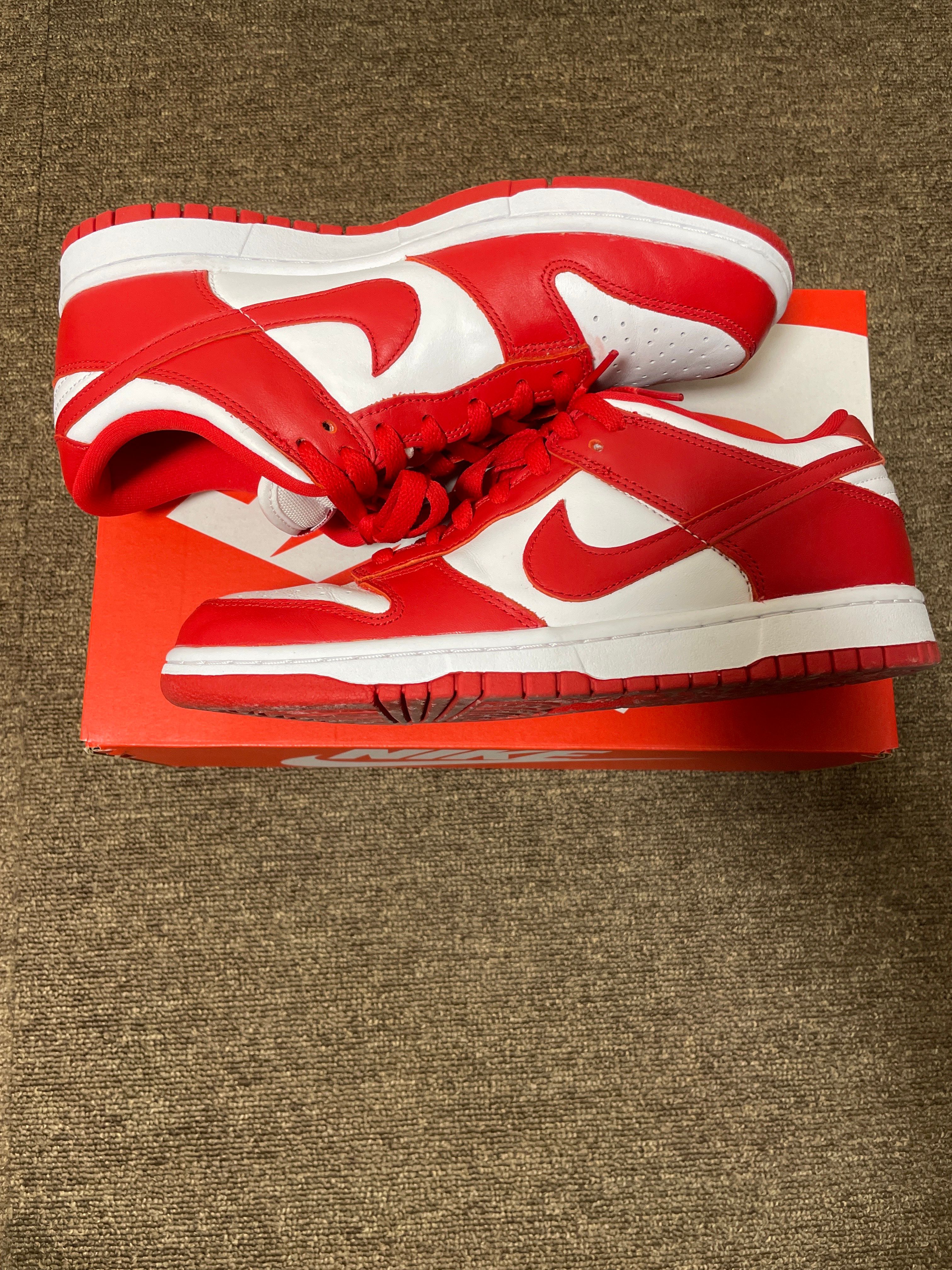 Nike Dunk Low SP "White and University Red"