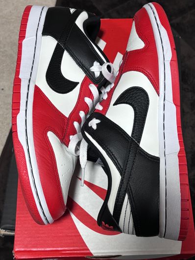 NBA × Nike Dunk Low EMB 75th Anniversary "Chicago Bulls"