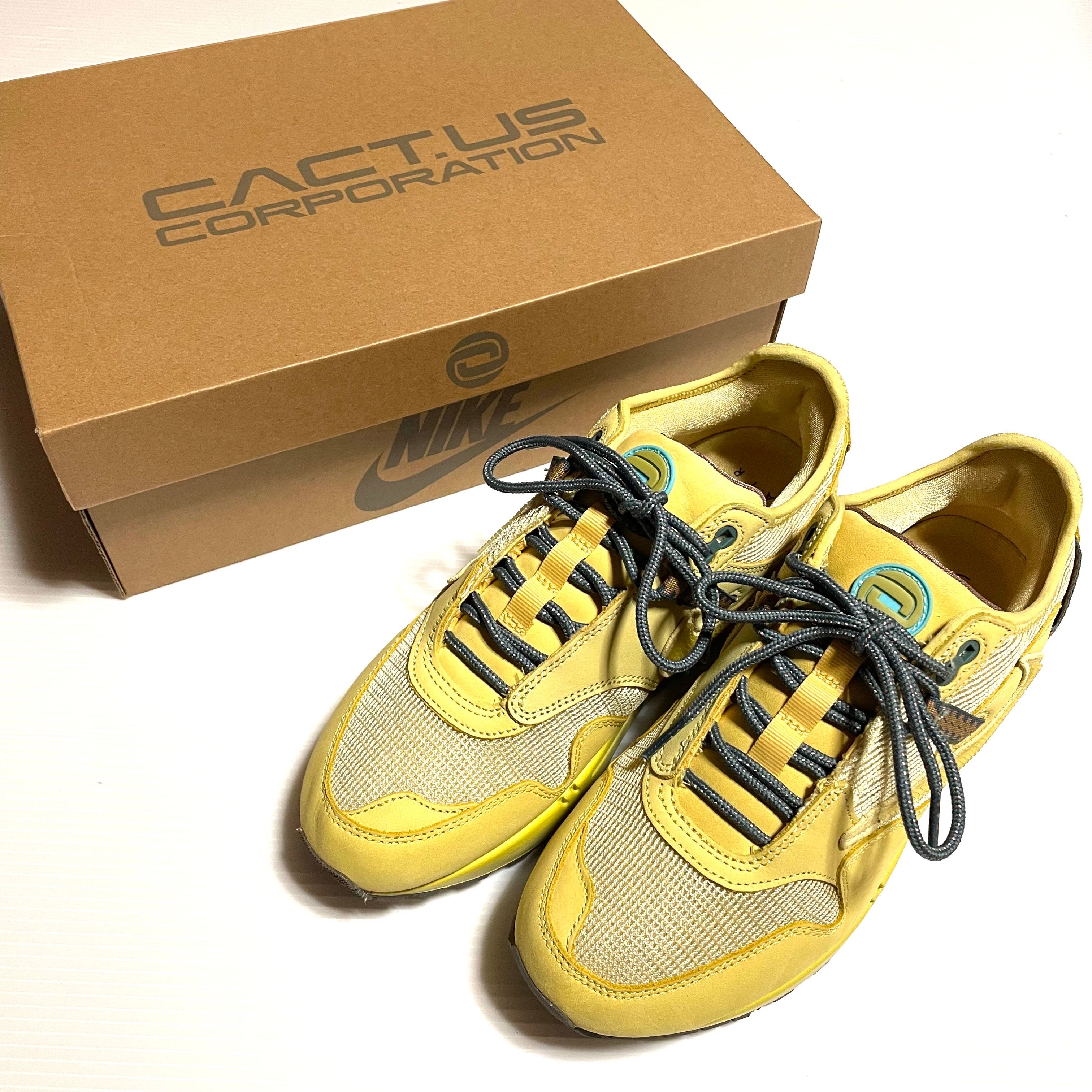 Travis Scott × Nike Air Max 1 "CACT.US Gold"